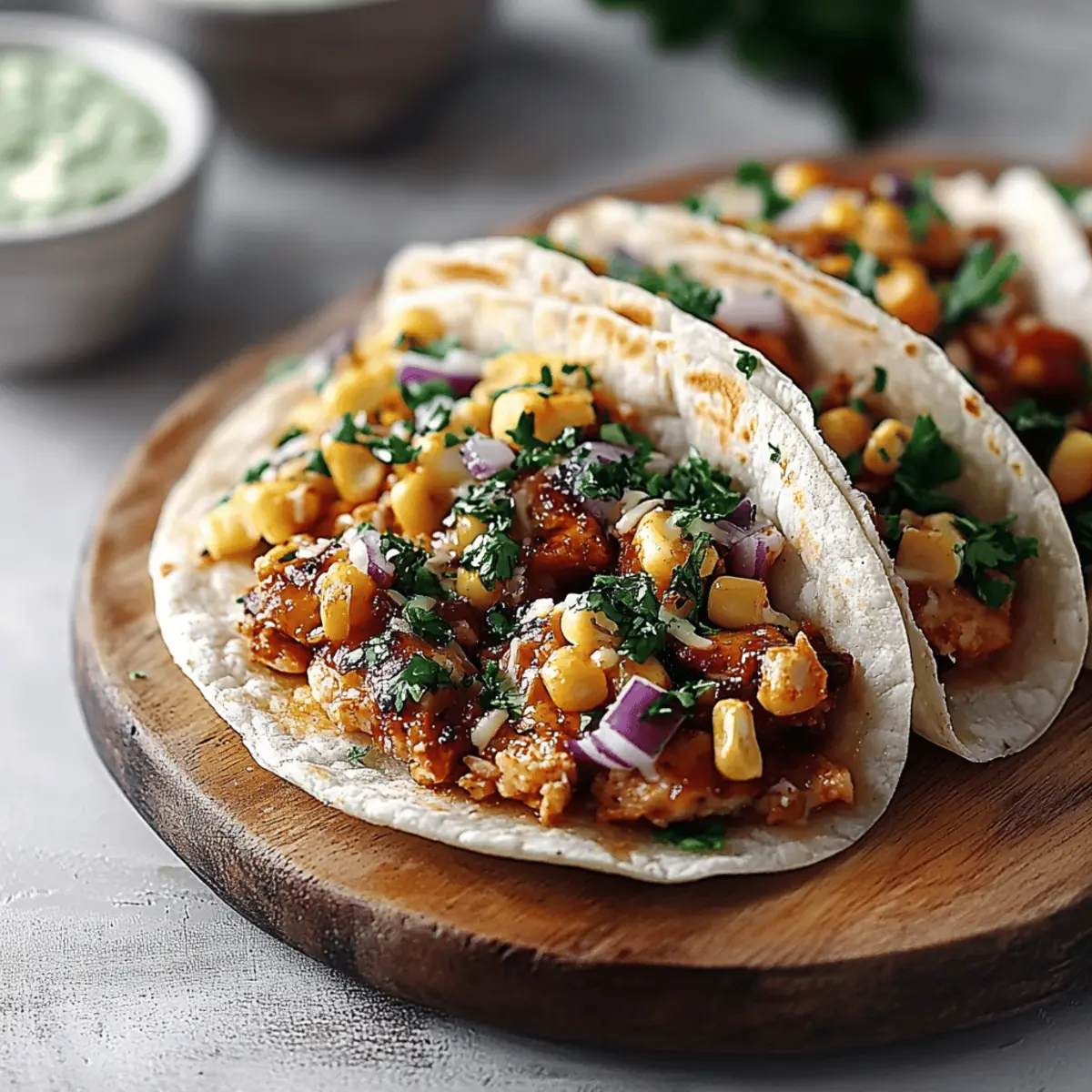 Huli Huli Chicken Tacos