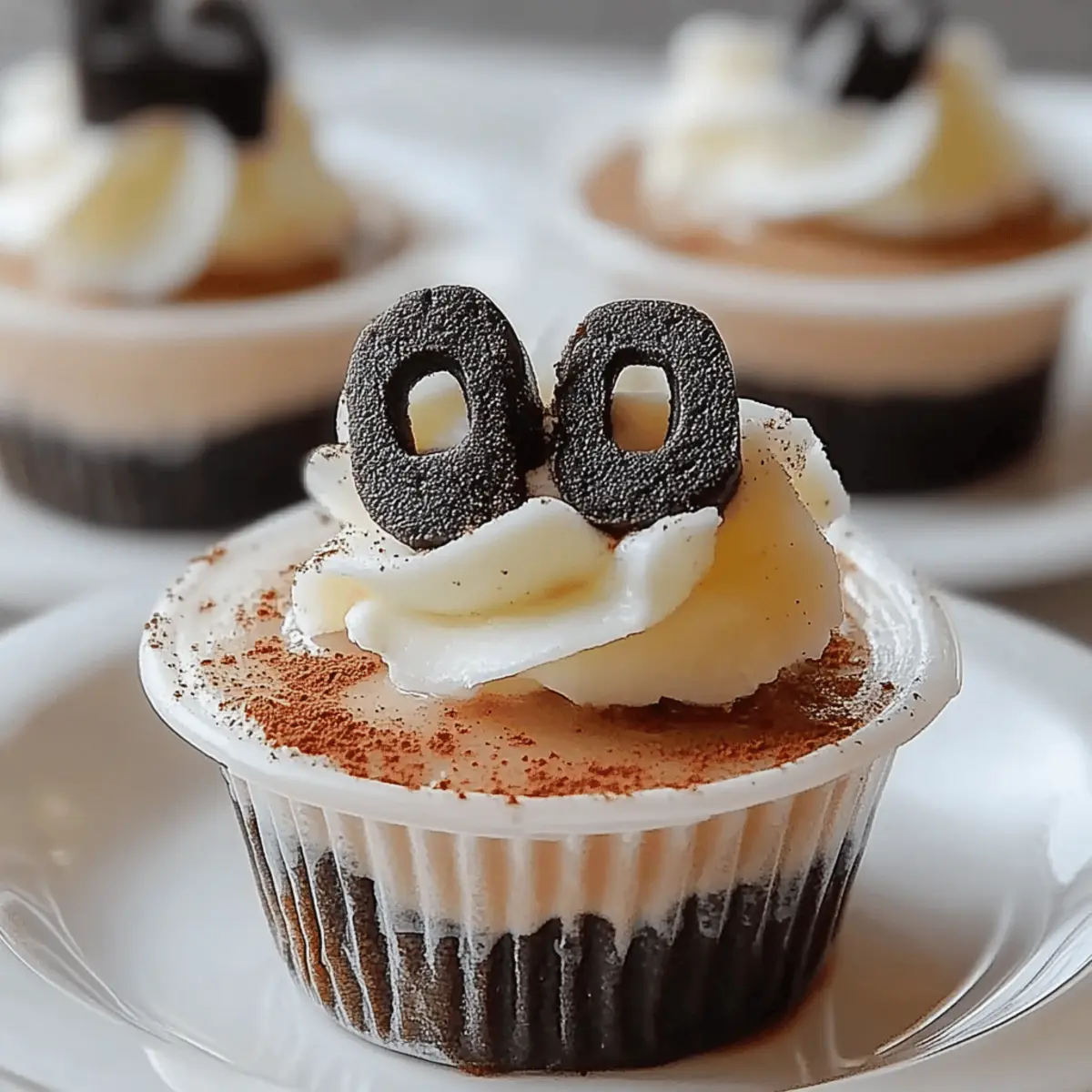 Graveyard Pudding Cookie Cups