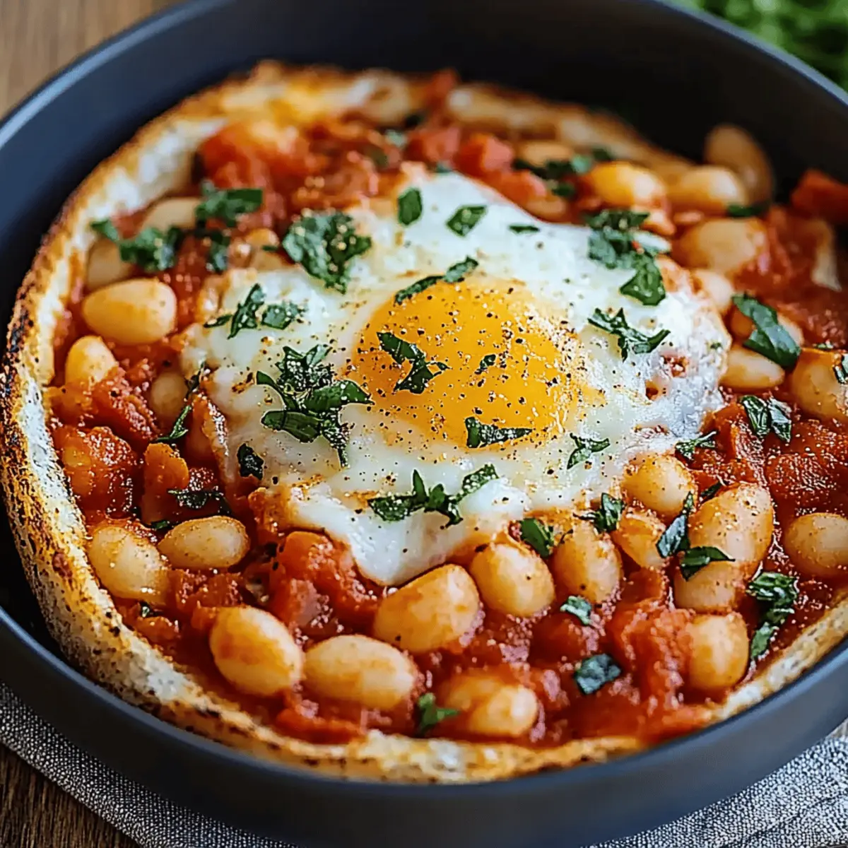 Spanish Beans & Eggs