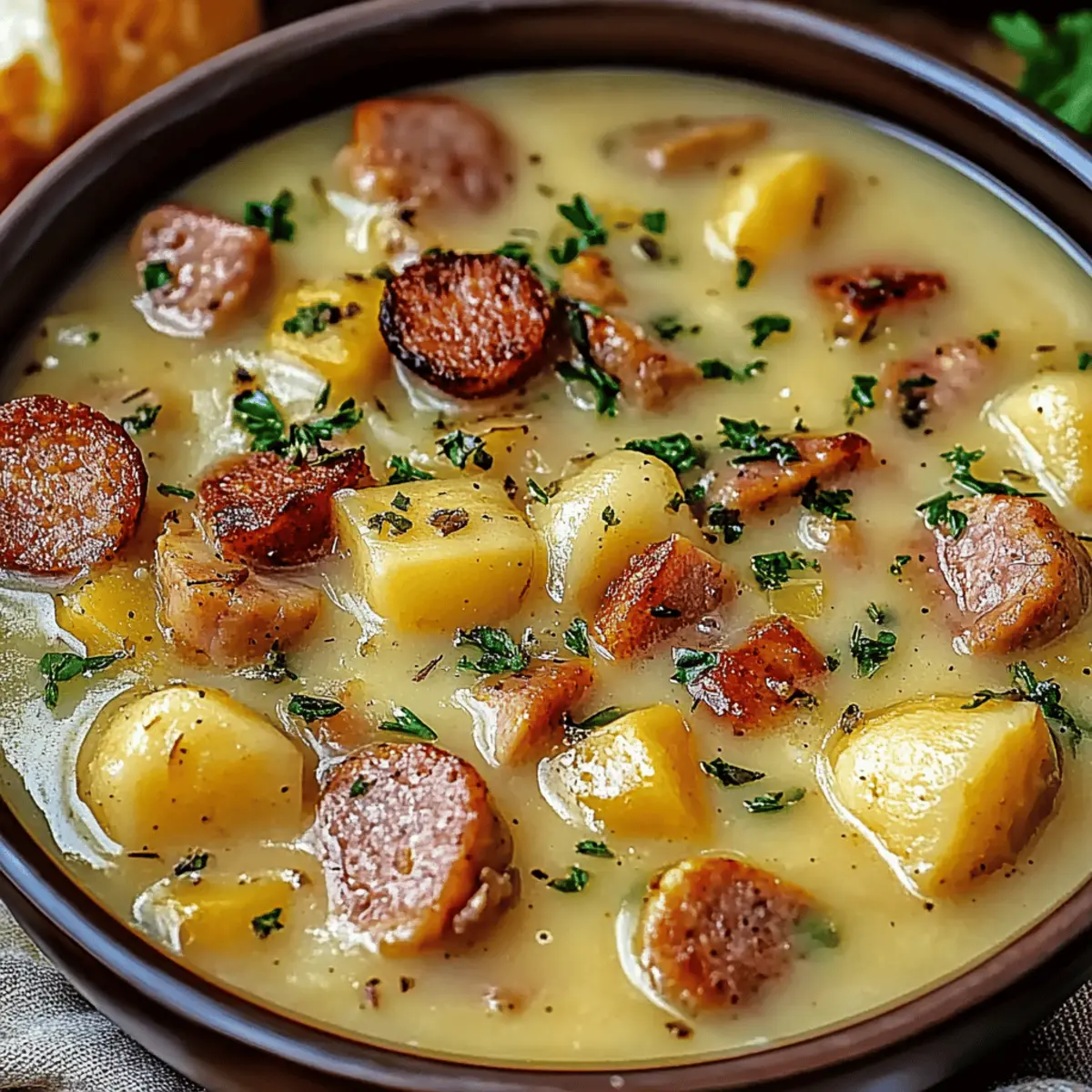 Kielbasa Potato Soup