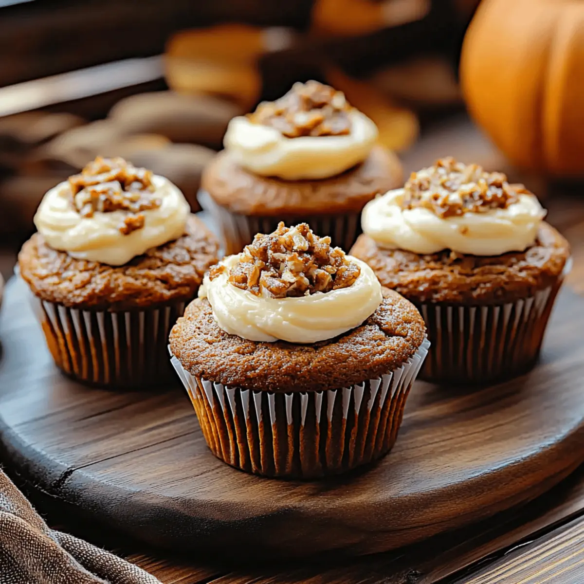 Pumpkin Cream Cheese Muffins