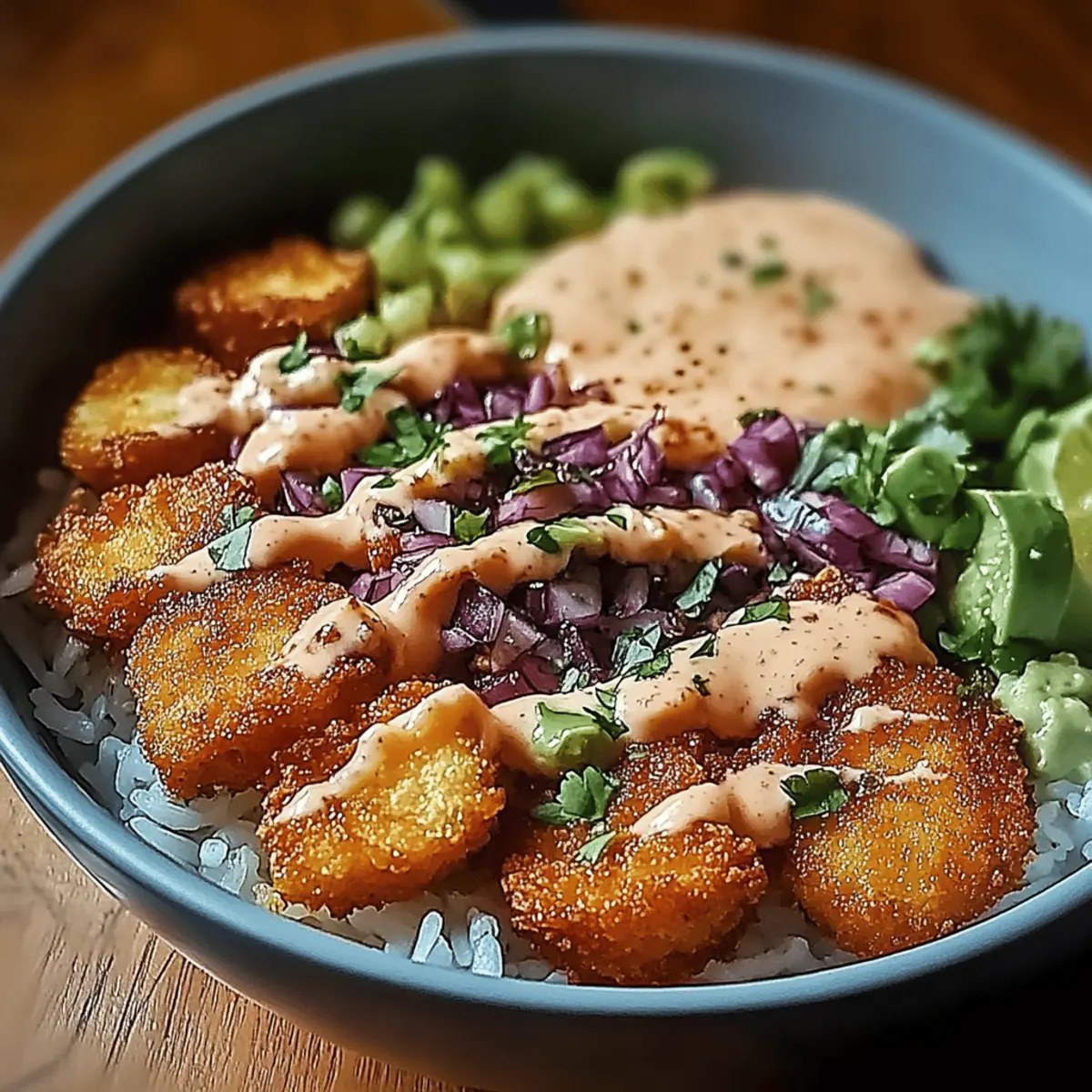 Crispy Fish Taco Bowls