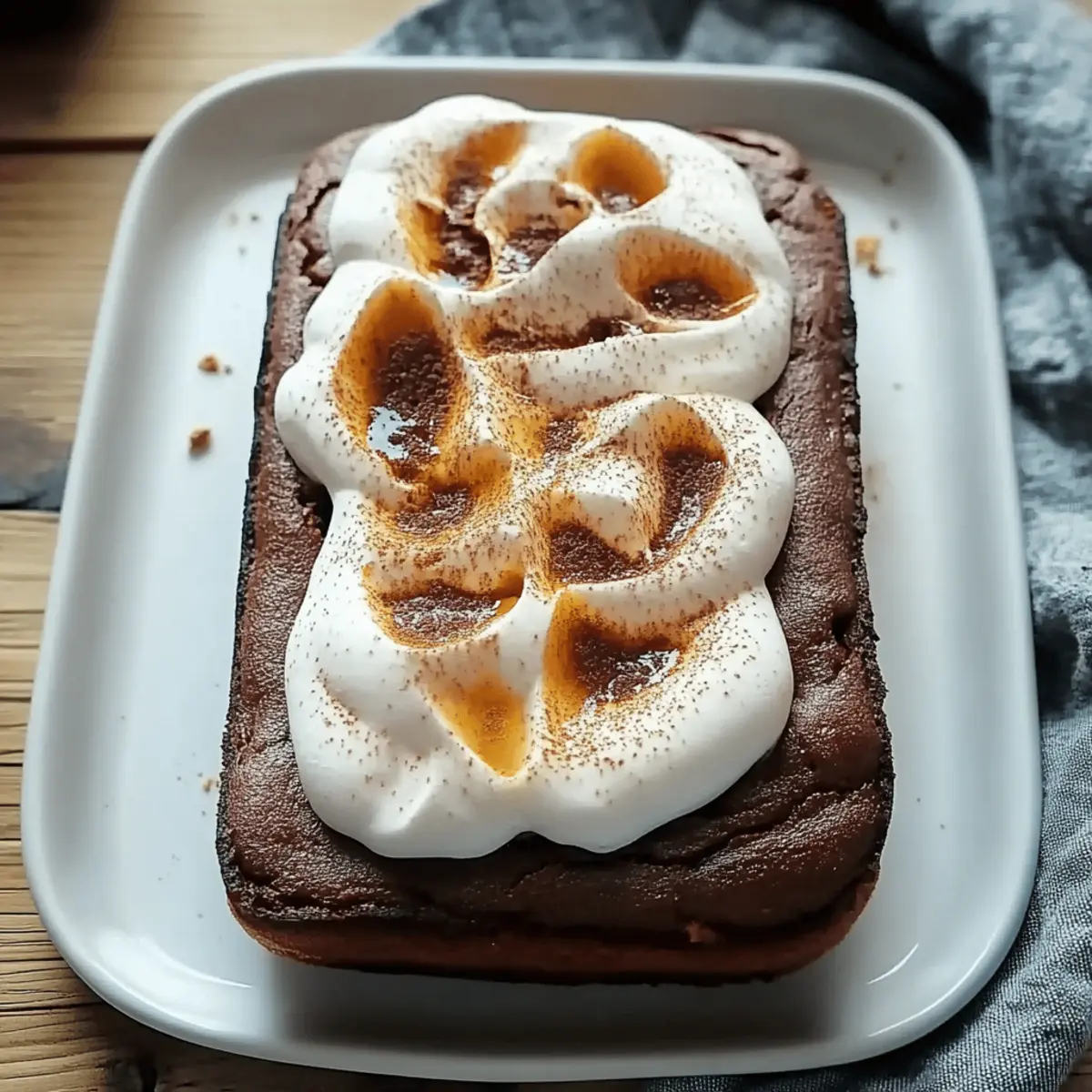S’mores Loaf Cake