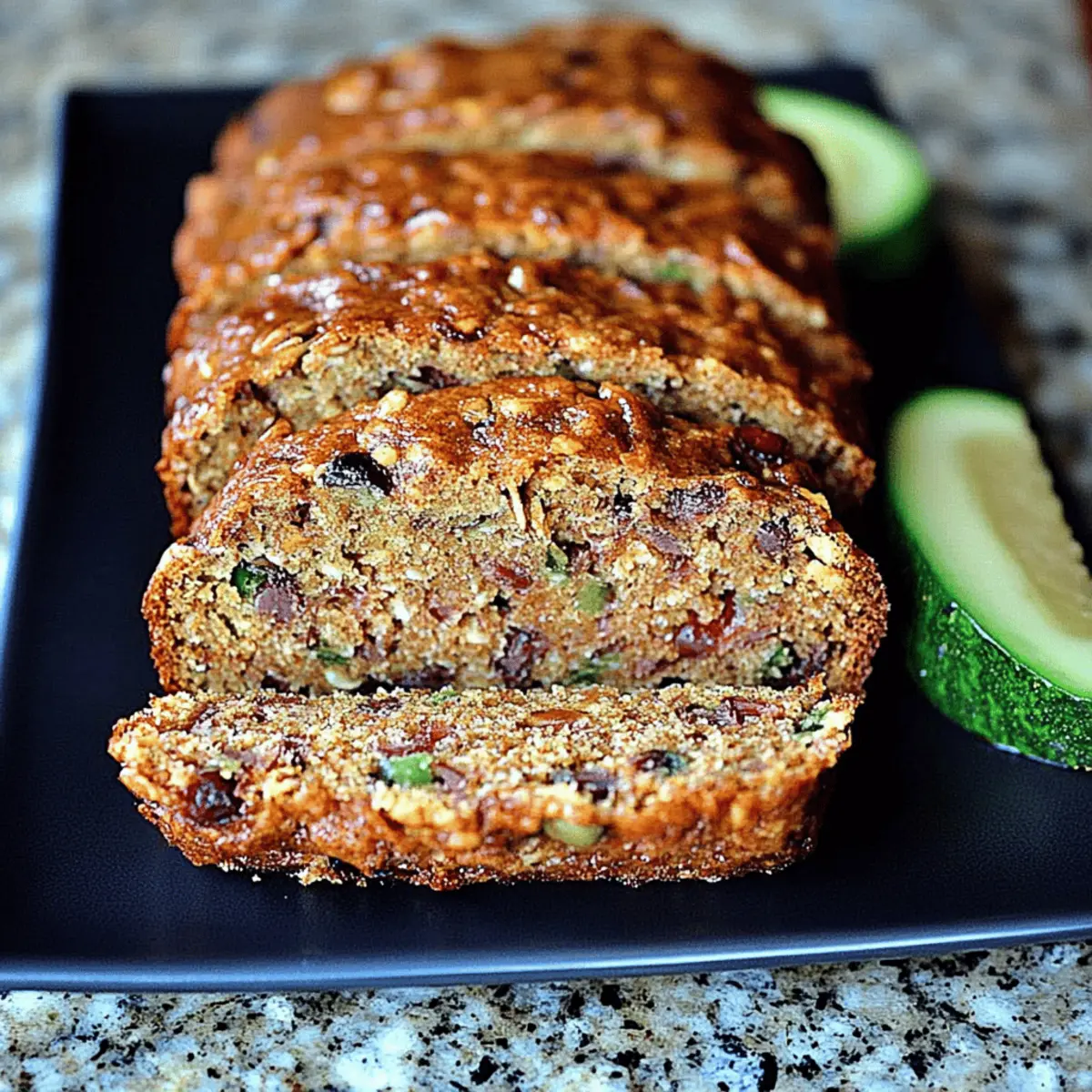 Spiced Zucchini Carrot Bread