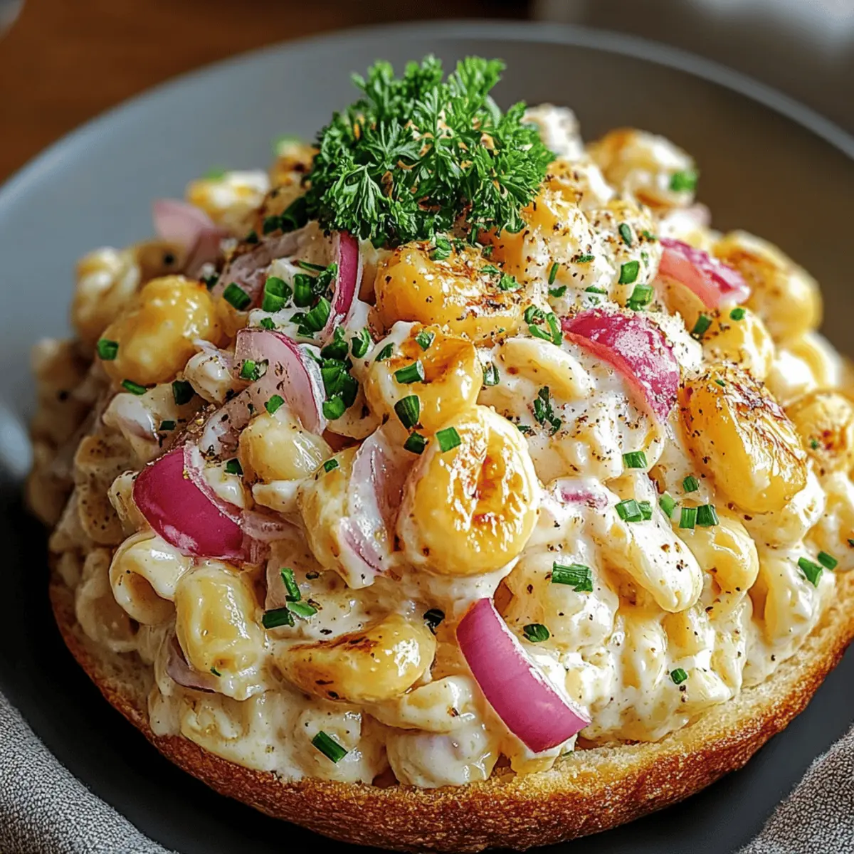 Creamy American Macaroni Salad