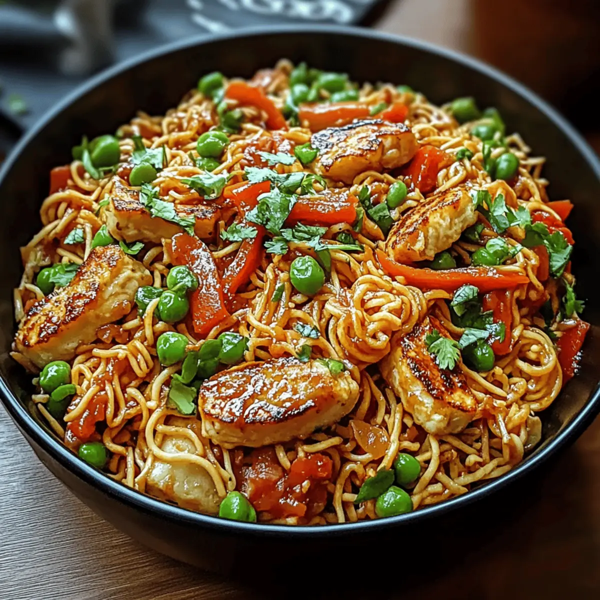 Chicken Ramen Stir Fry