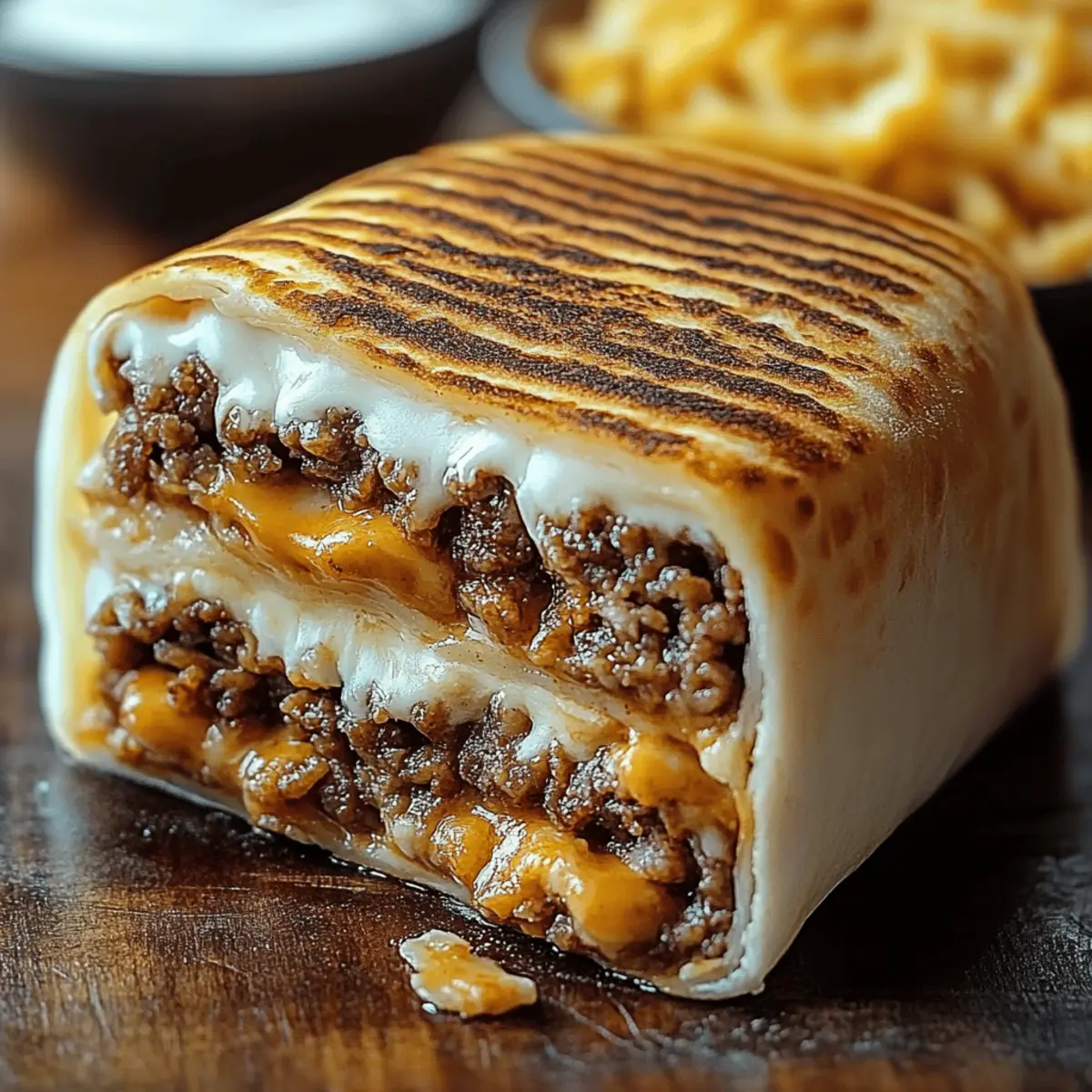Grilled Cheese Burrito
