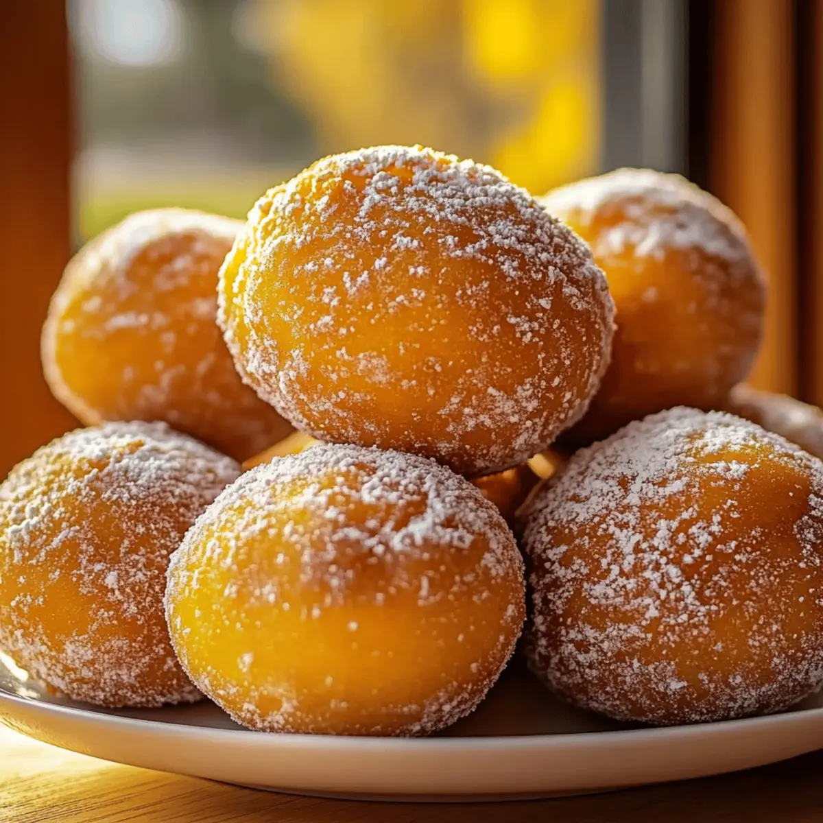 Baked Pumpkin Donut Holes