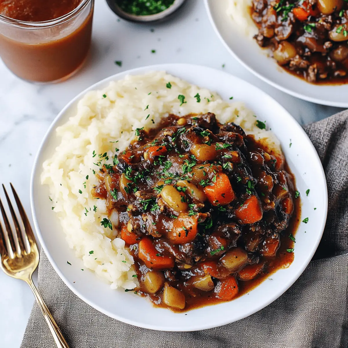 Vegan Mushroom Bourguignon