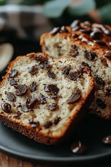 Banana Bread with Chocolate Chips