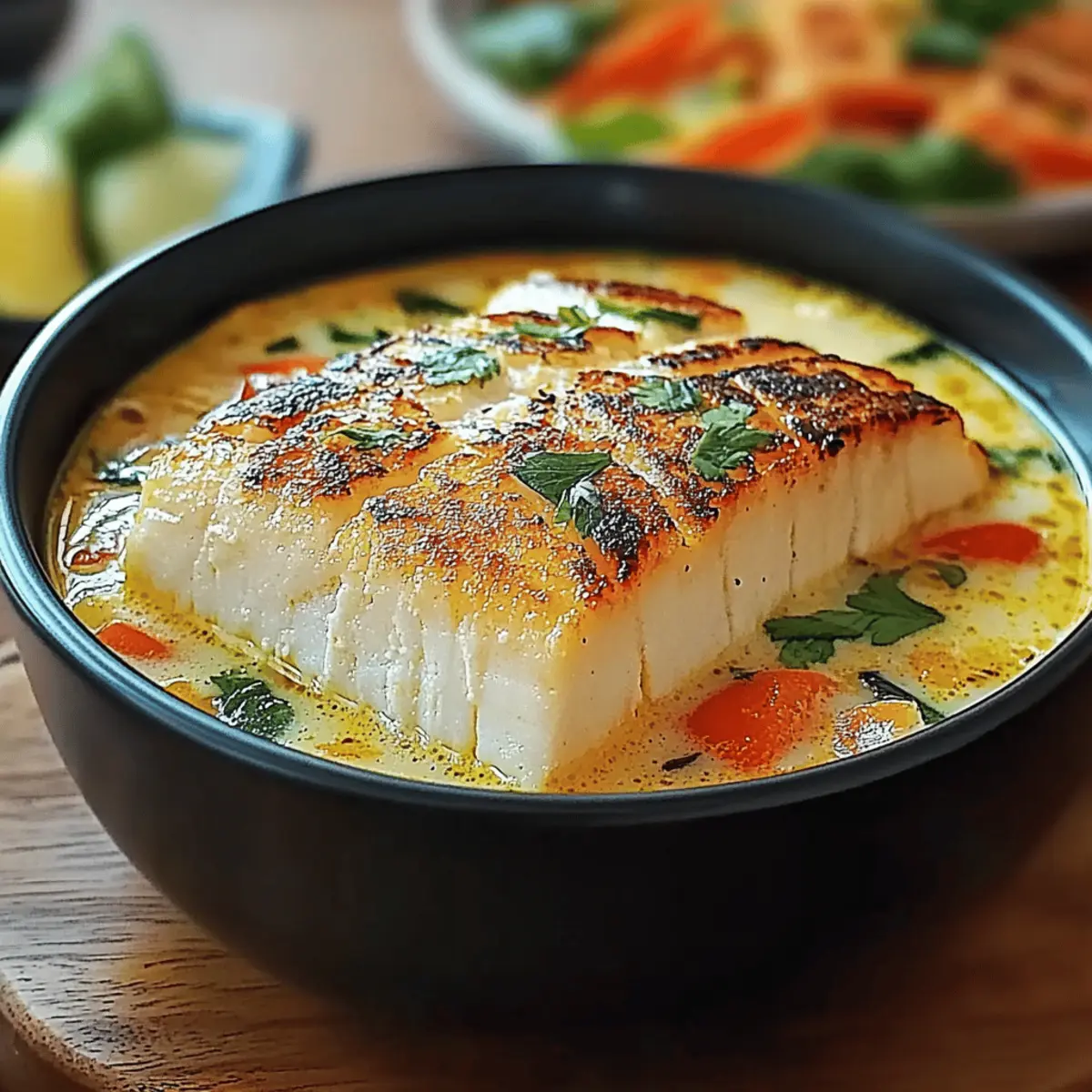 Coconut Lime Fish Soup