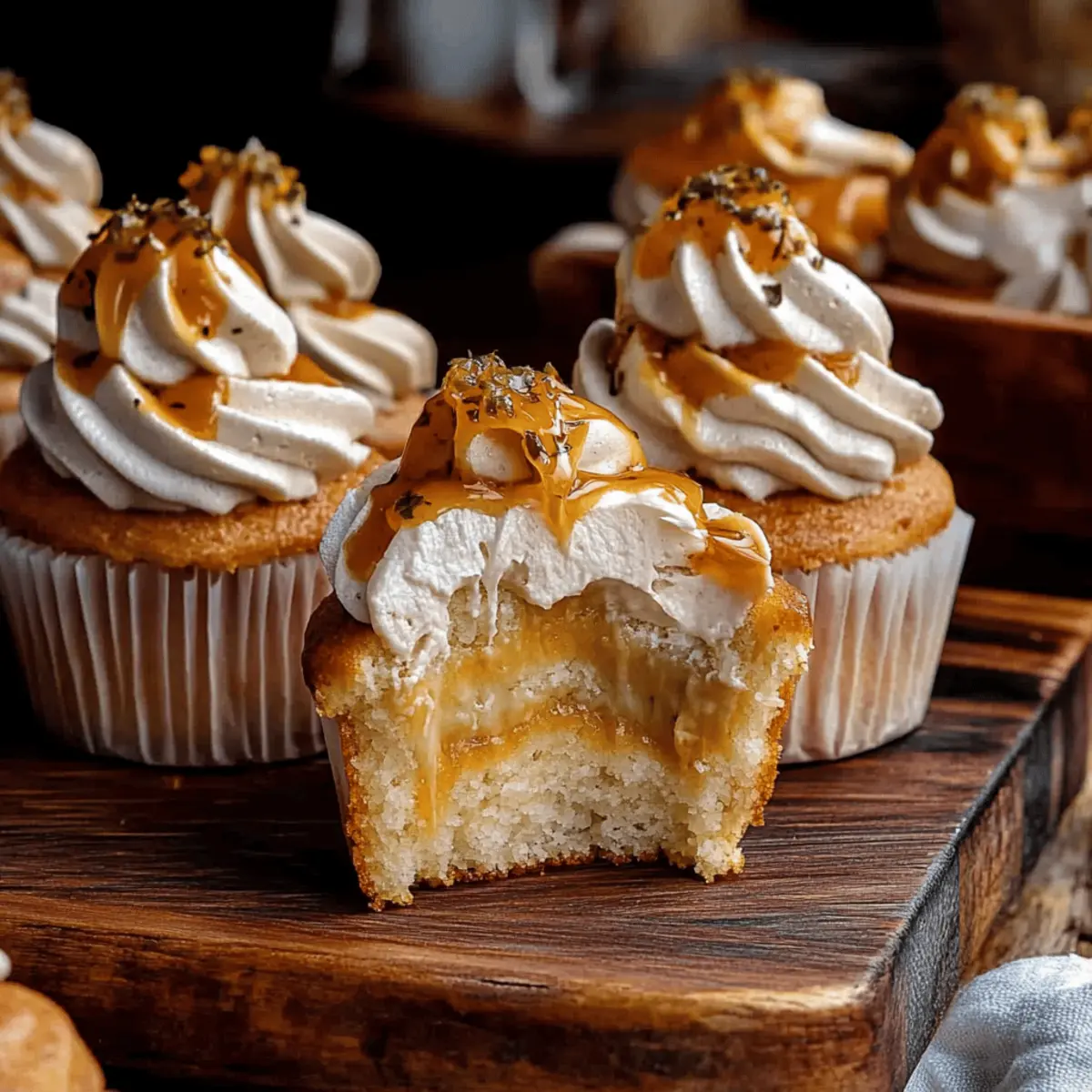 Butterbeer Cupcakes