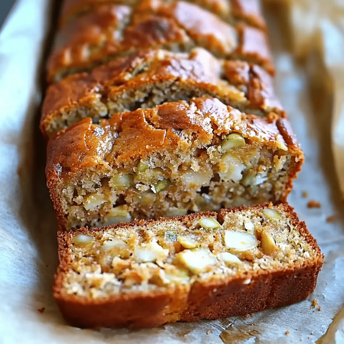 Cozy Spiced Apple Zucchini Bread