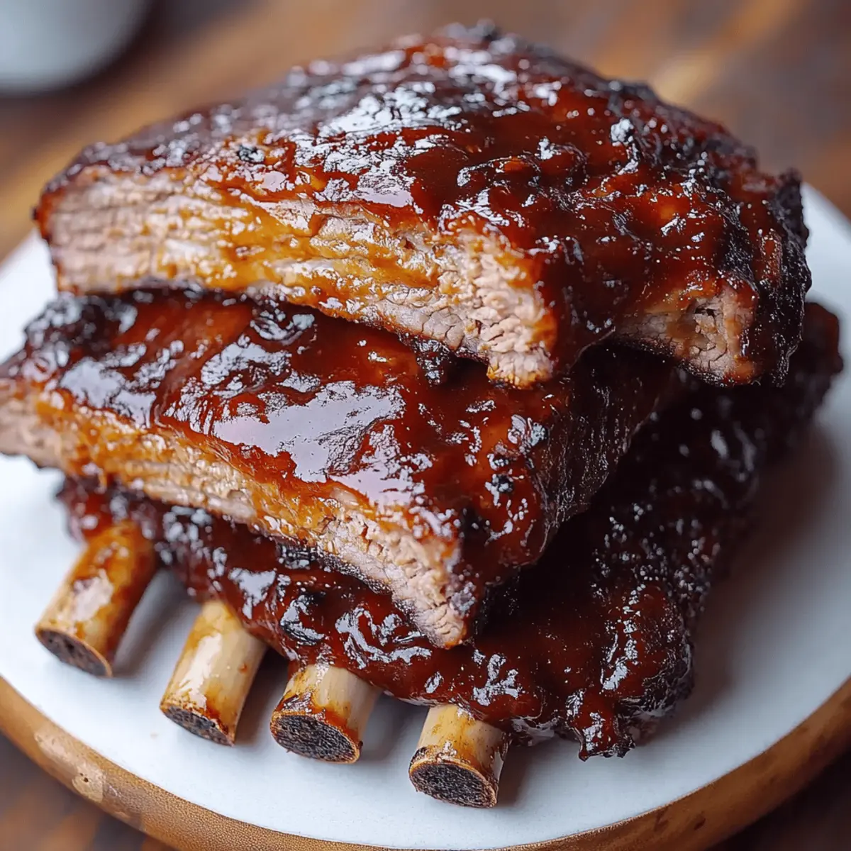 Slow Cooker BBQ Baby Back Ribs