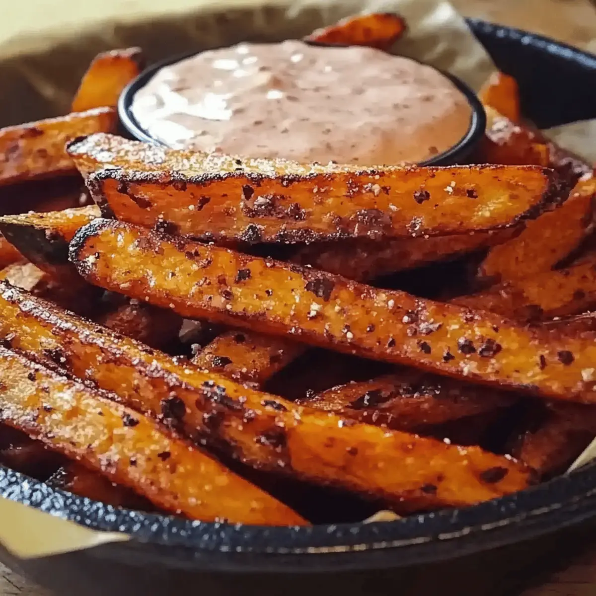 Crunchy Baked Sweet Potato Fries