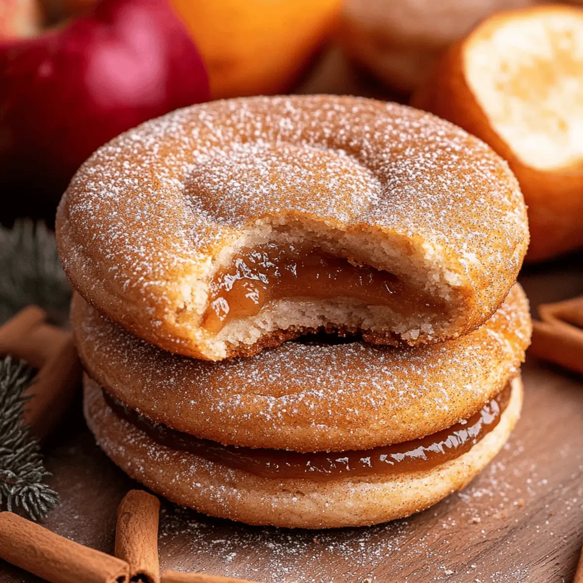Apple Cider Cheesecake Cookies