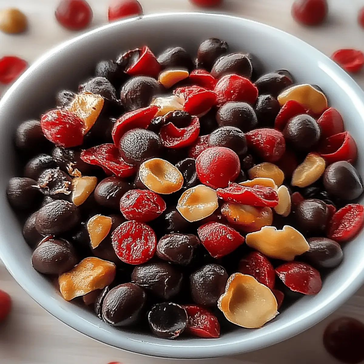 Spooky Vampire Bite Trail Mix