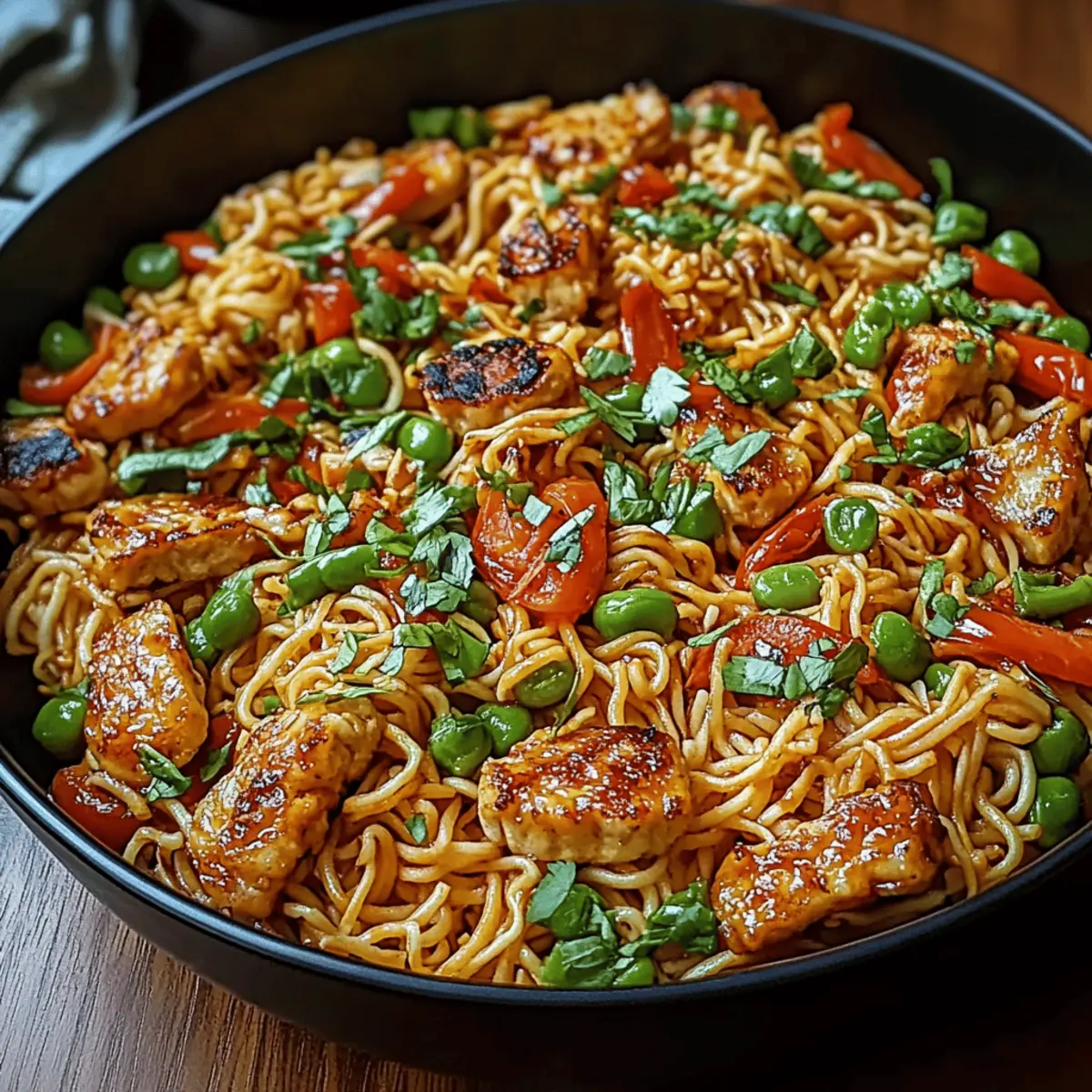 Chicken Ramen Stir Fry