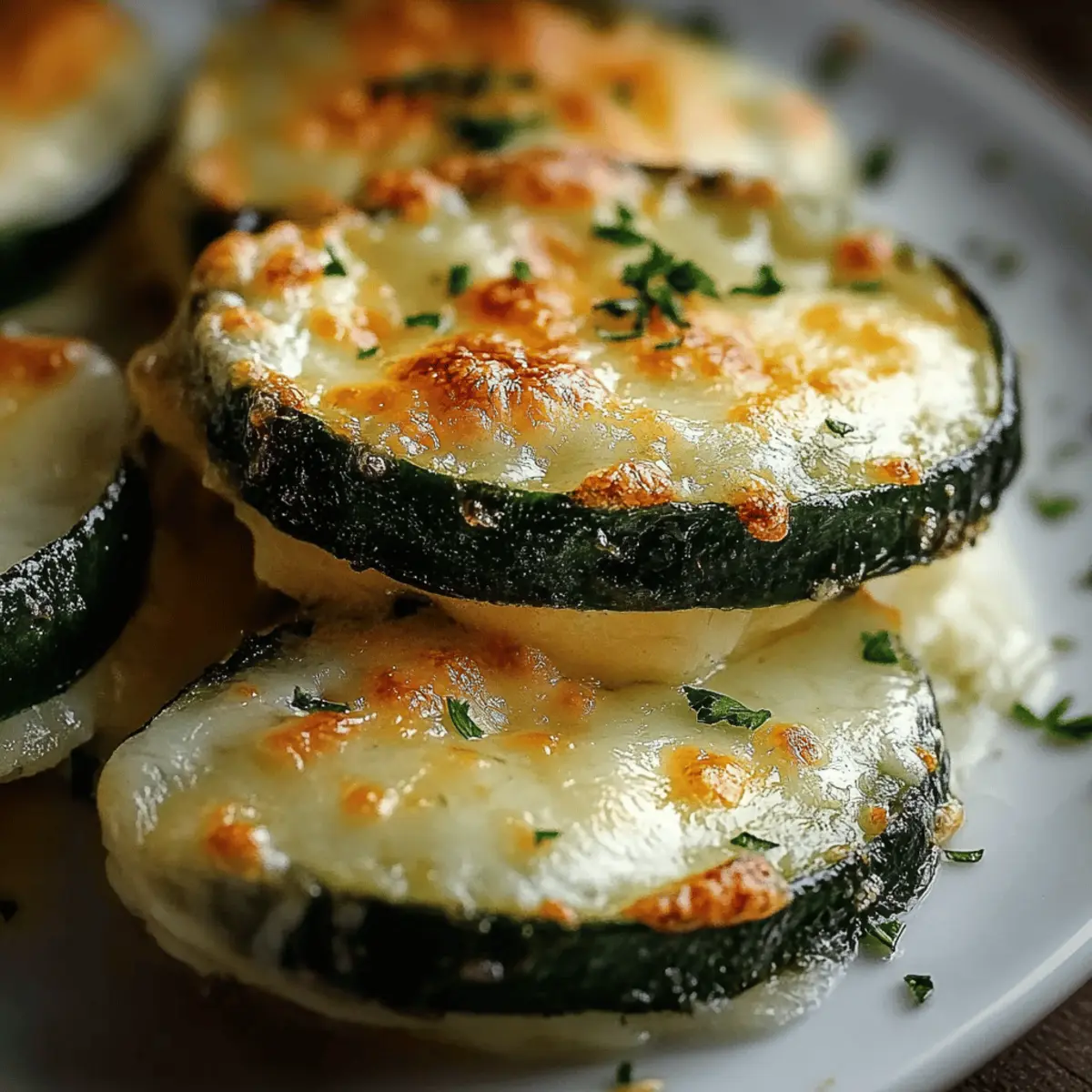 Baked Zucchini and Cheese
