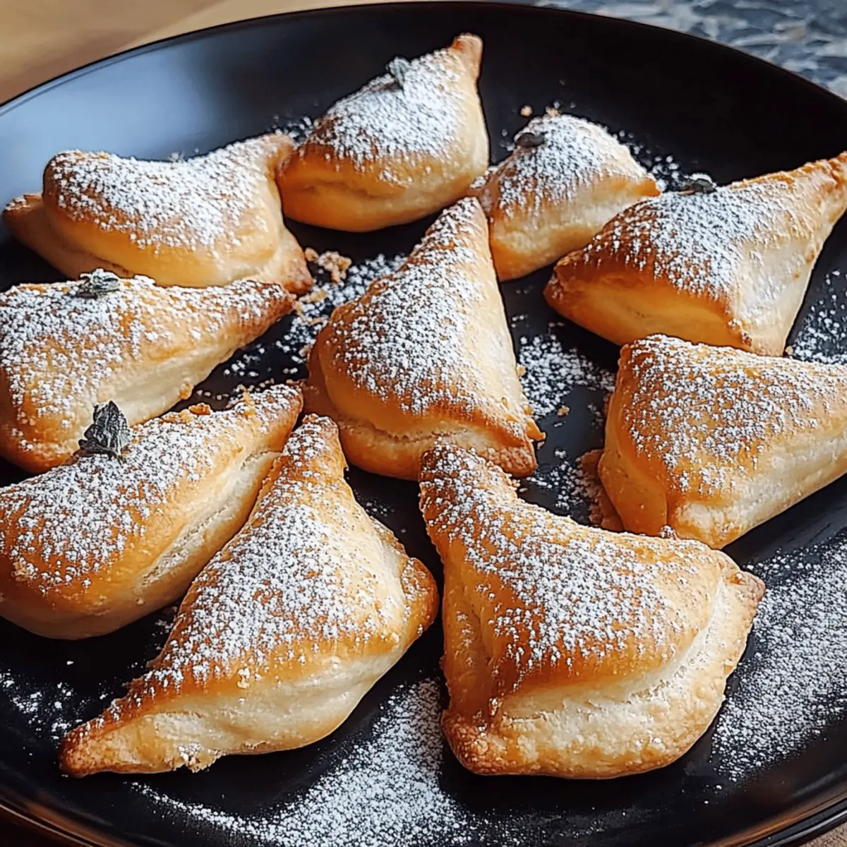 Crescent Roll Witch Hats