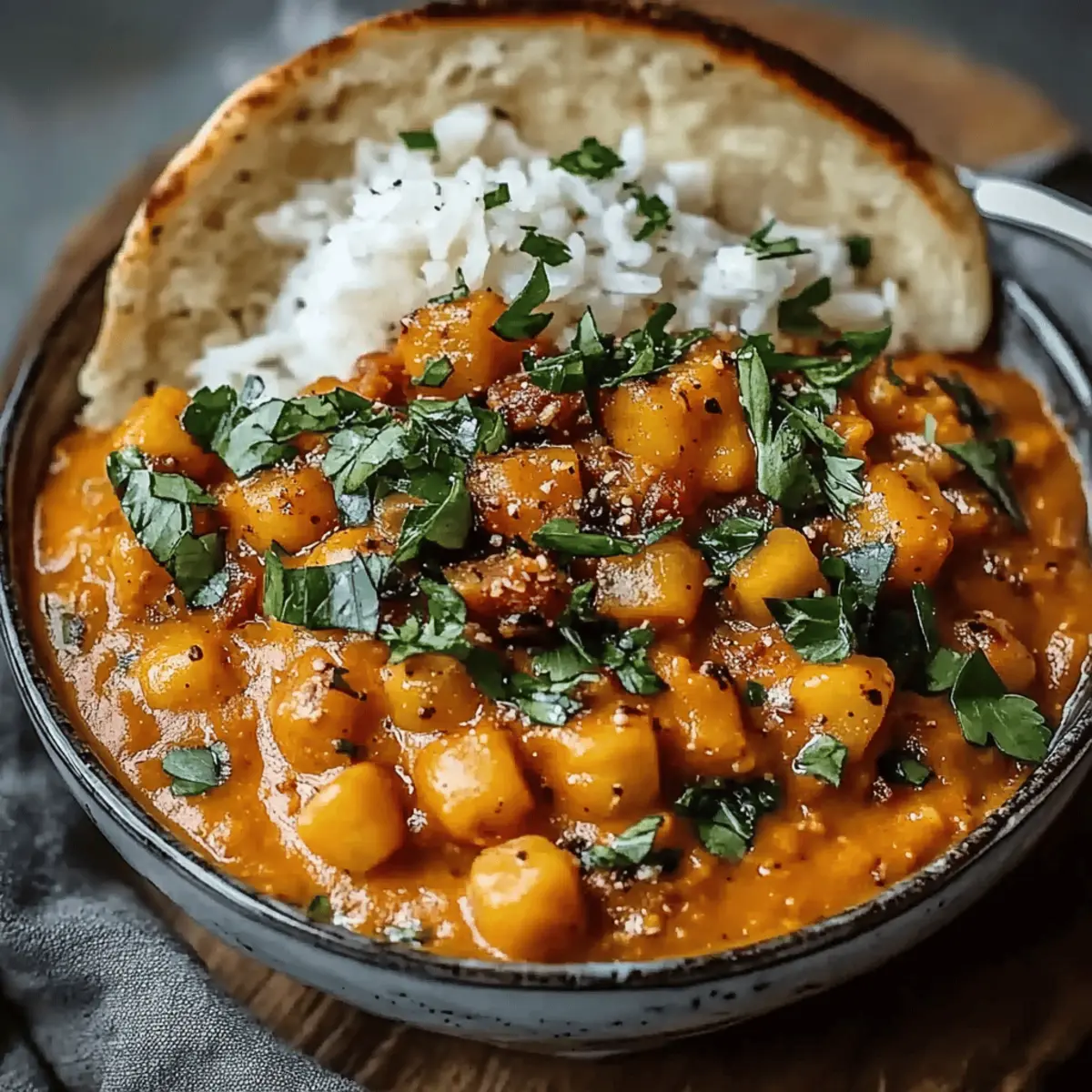 Sweet Potato and Chickpea Curry