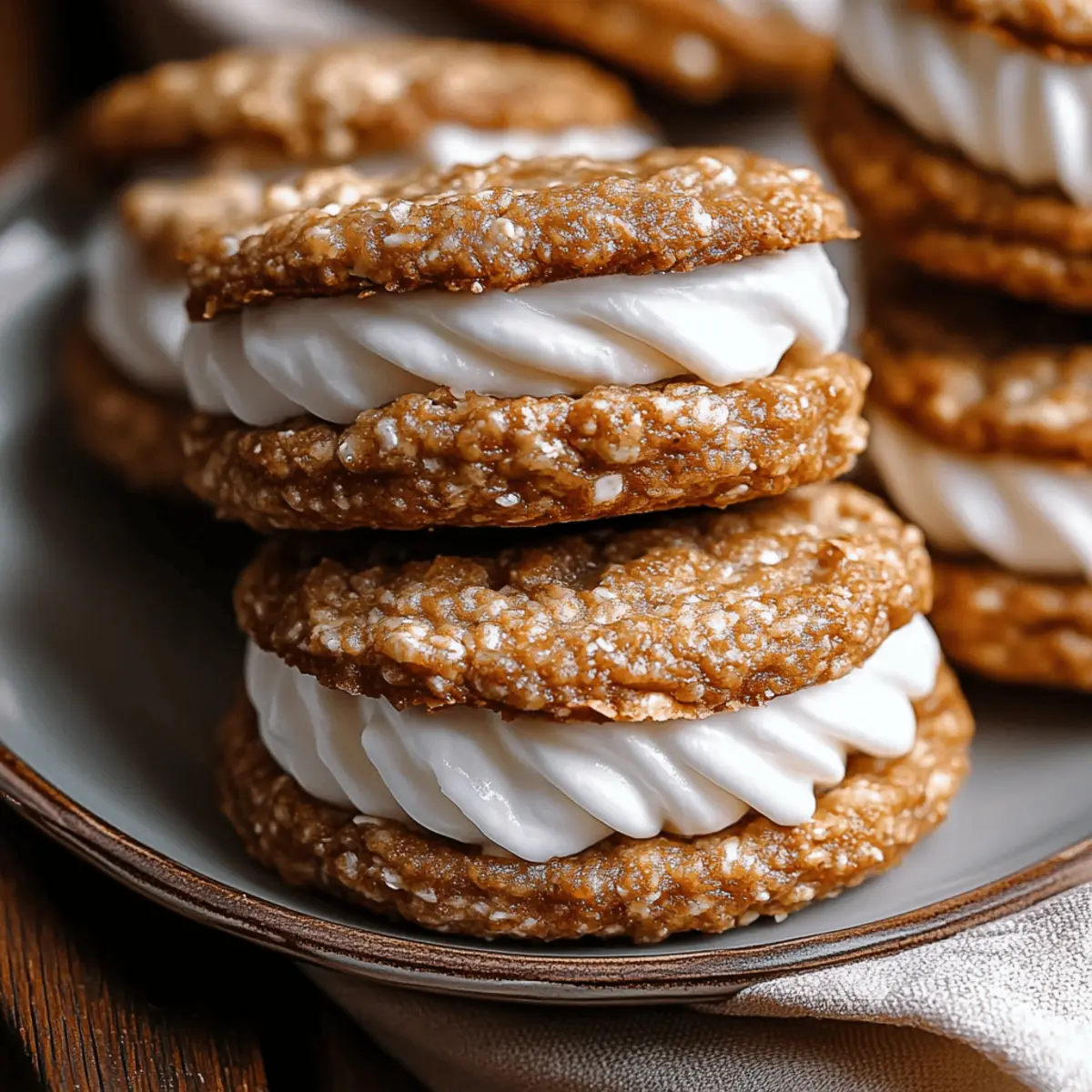 Oatmeal Cream Pies