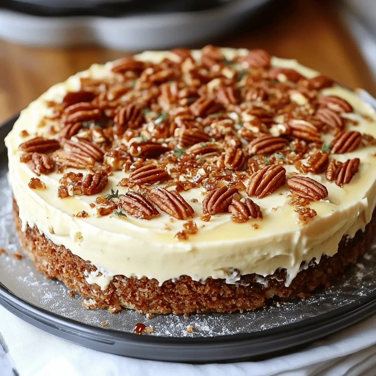Browned Butter Pecan Cheesecake