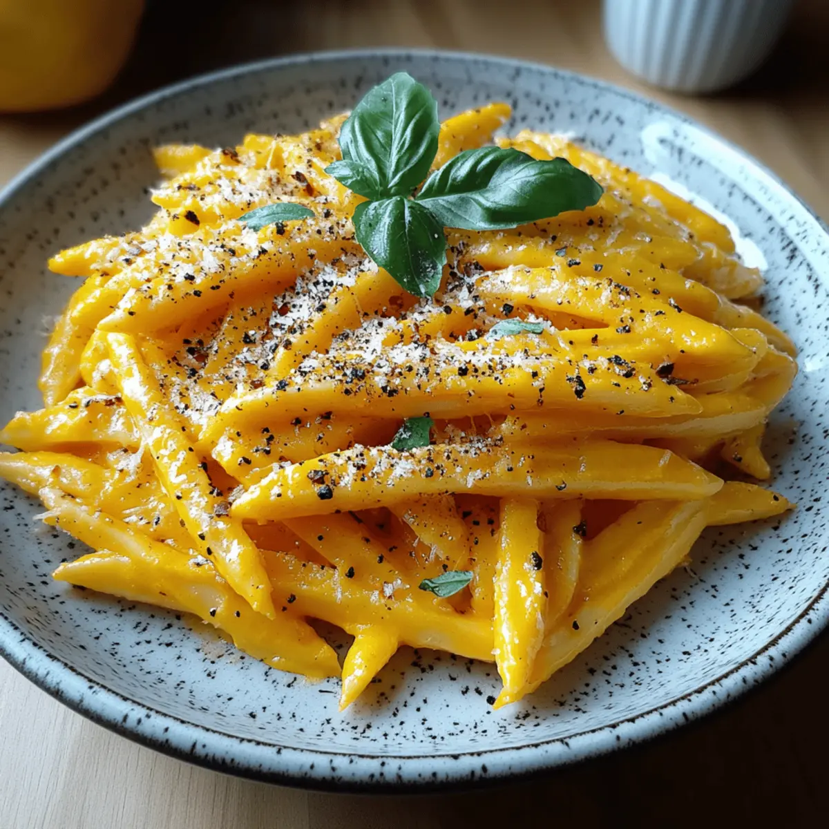 Cheesy Orange Pasta