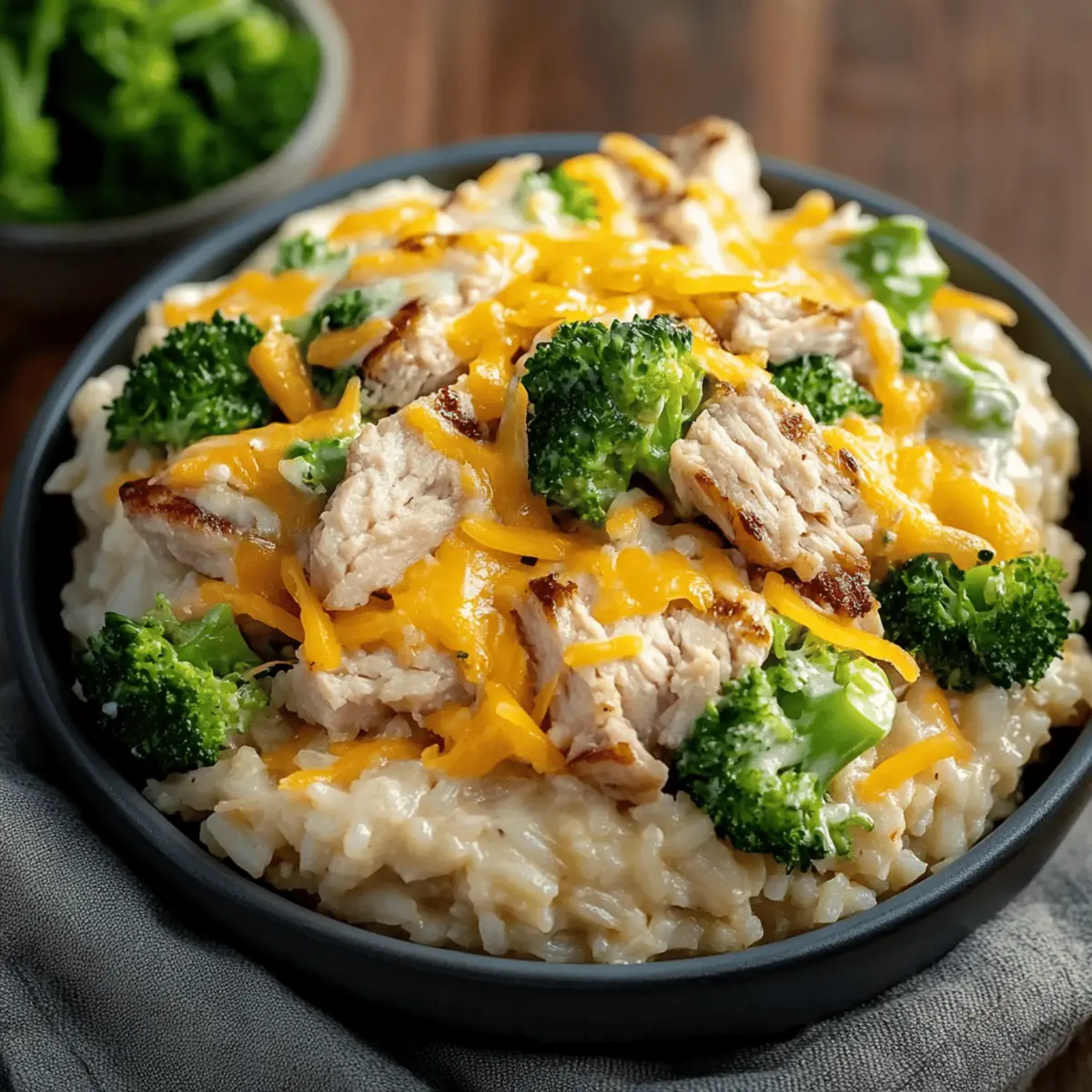 Cheesy Chicken Broccoli Rice