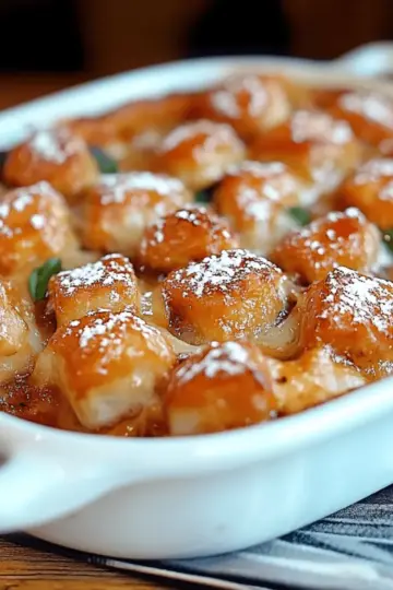 Apple Bubble Up Casserole