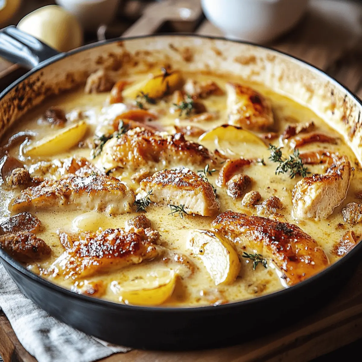 French Chicken Casserole a la Normande