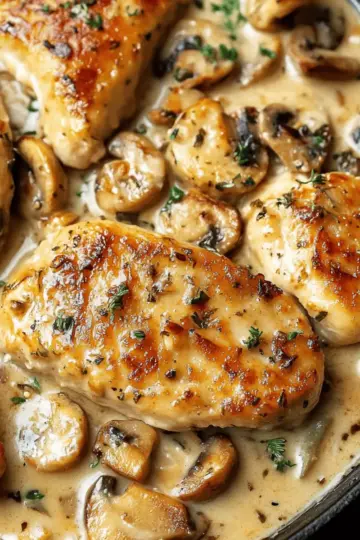Creamy Mushroom Chicken