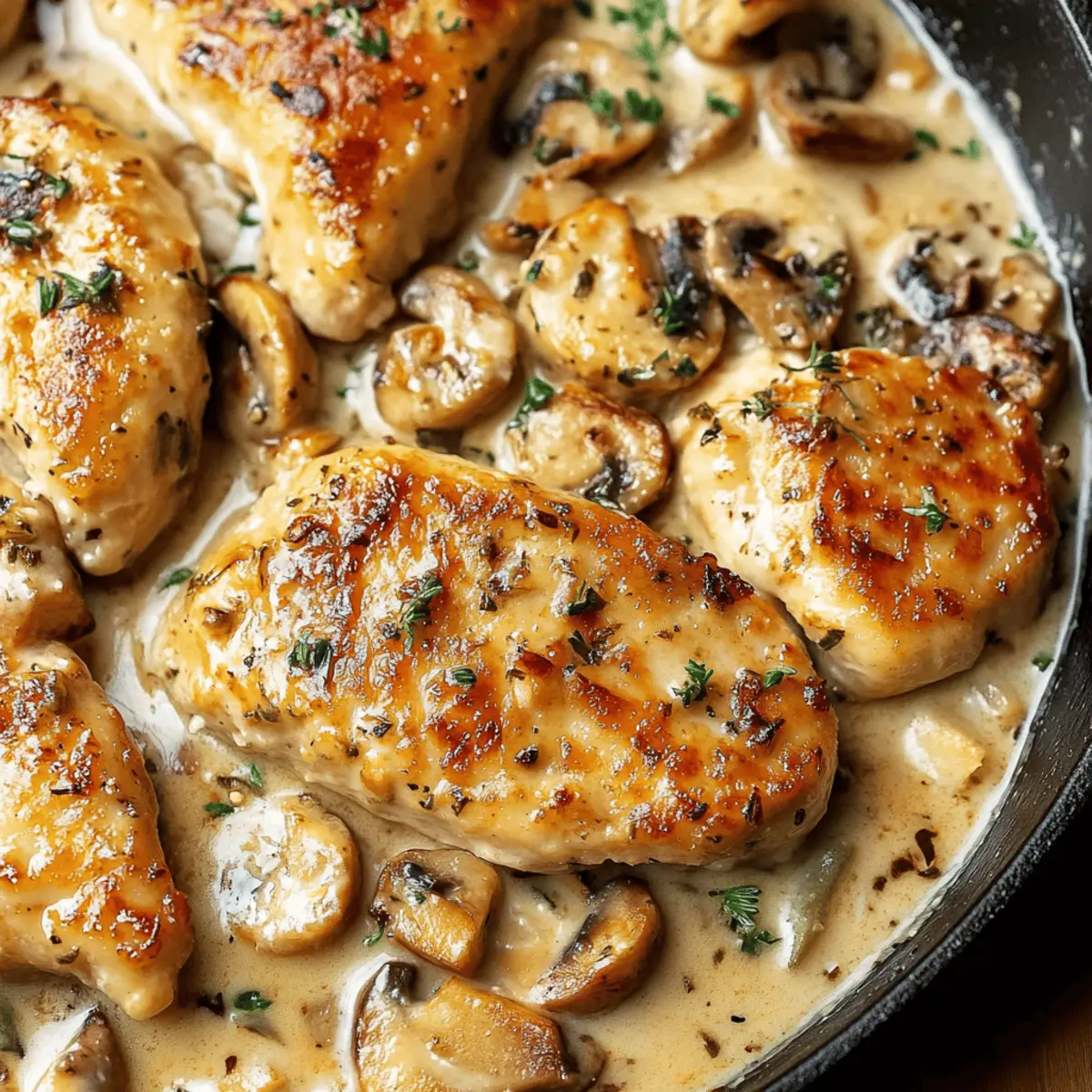 Creamy Mushroom Chicken