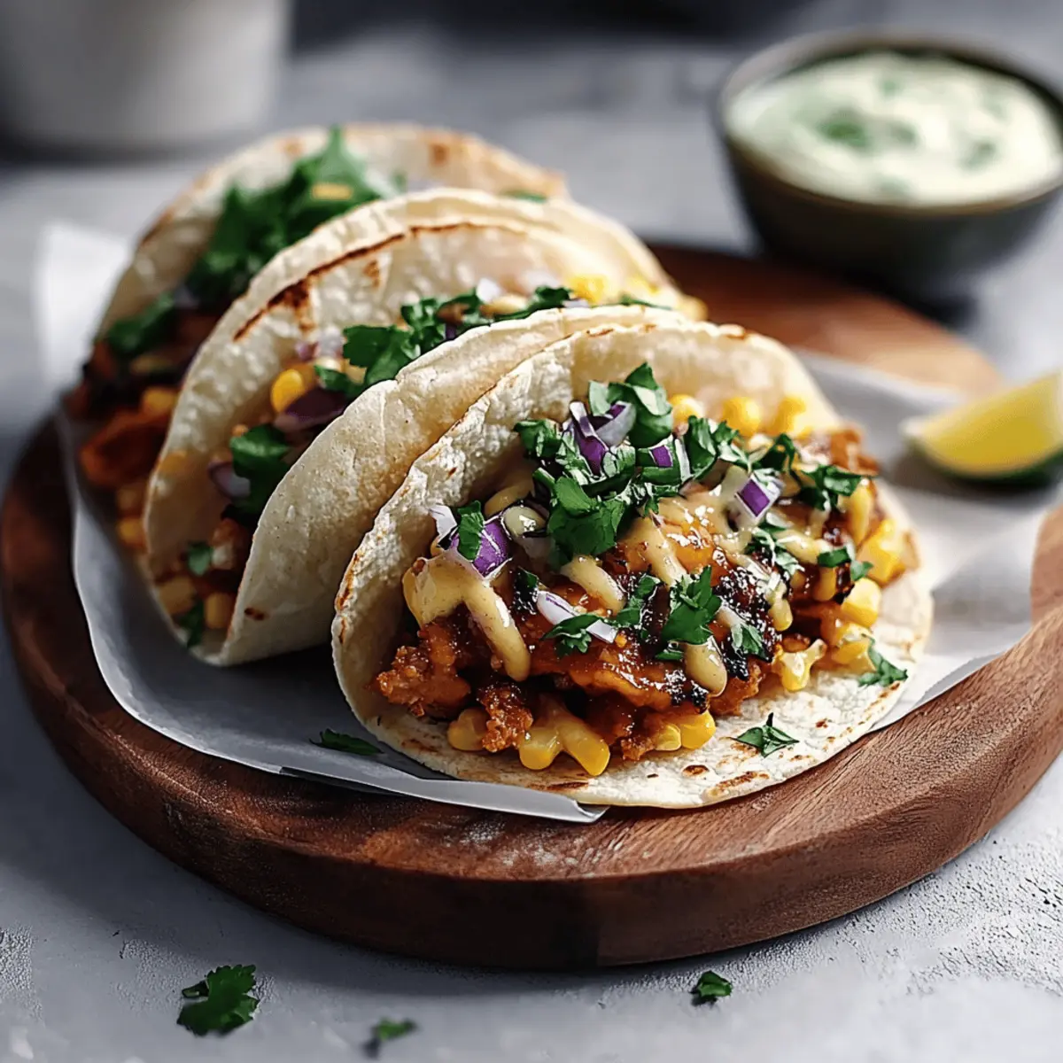 Huli Huli Chicken Tacos