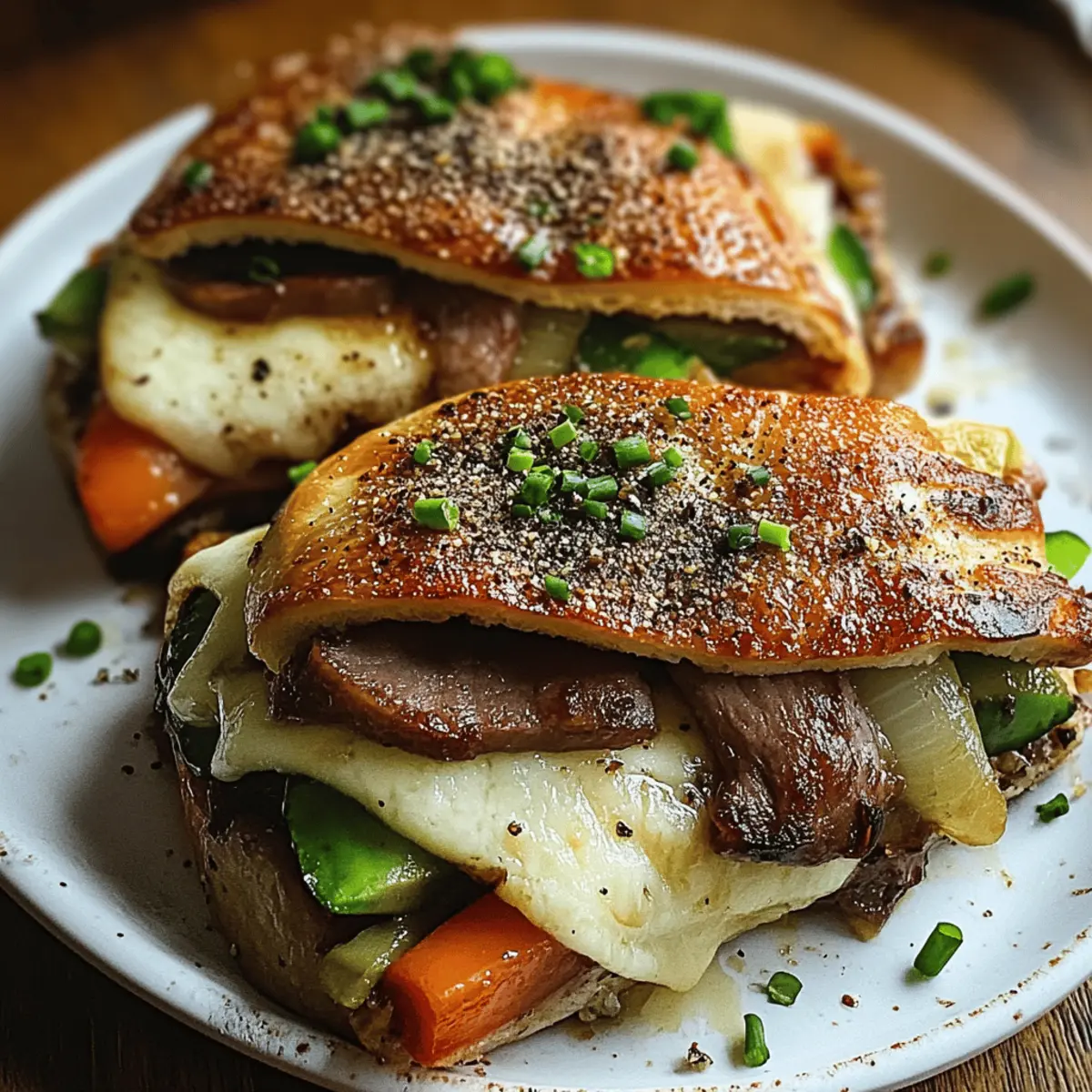 Keto Philly Cheesesteak Roll Ups