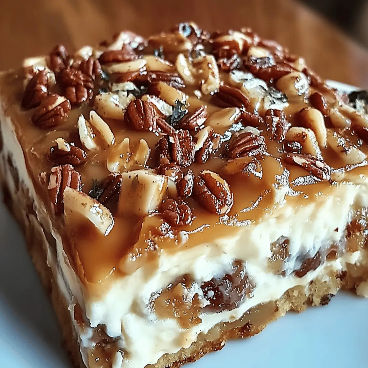 Butter Pecan Praline Poke Cake
