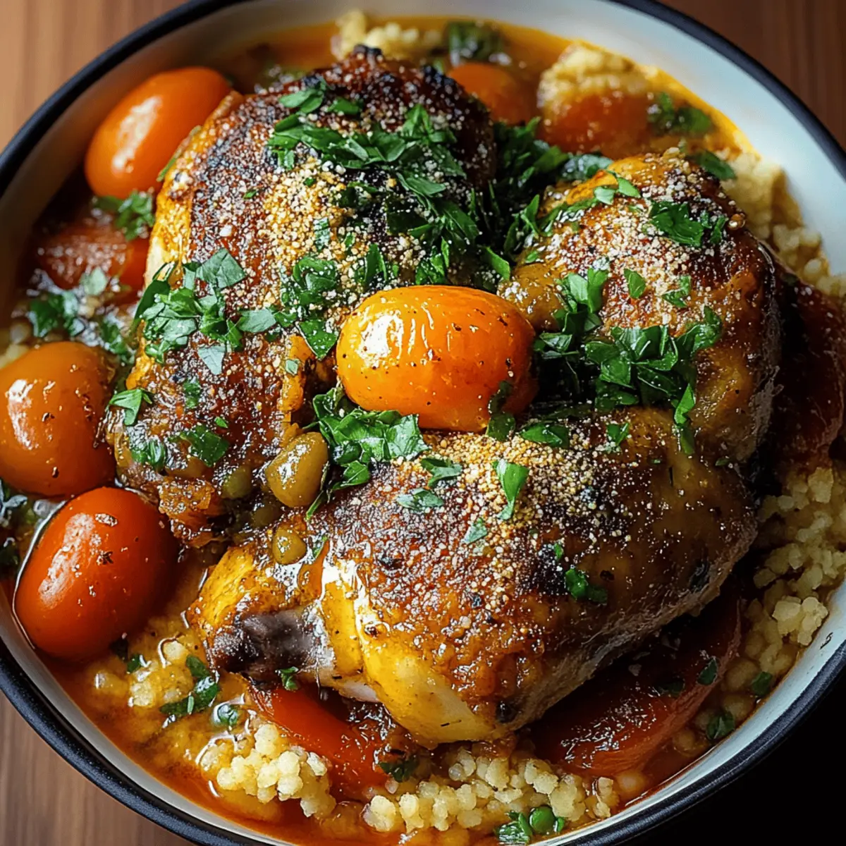Moroccan Chicken Stew