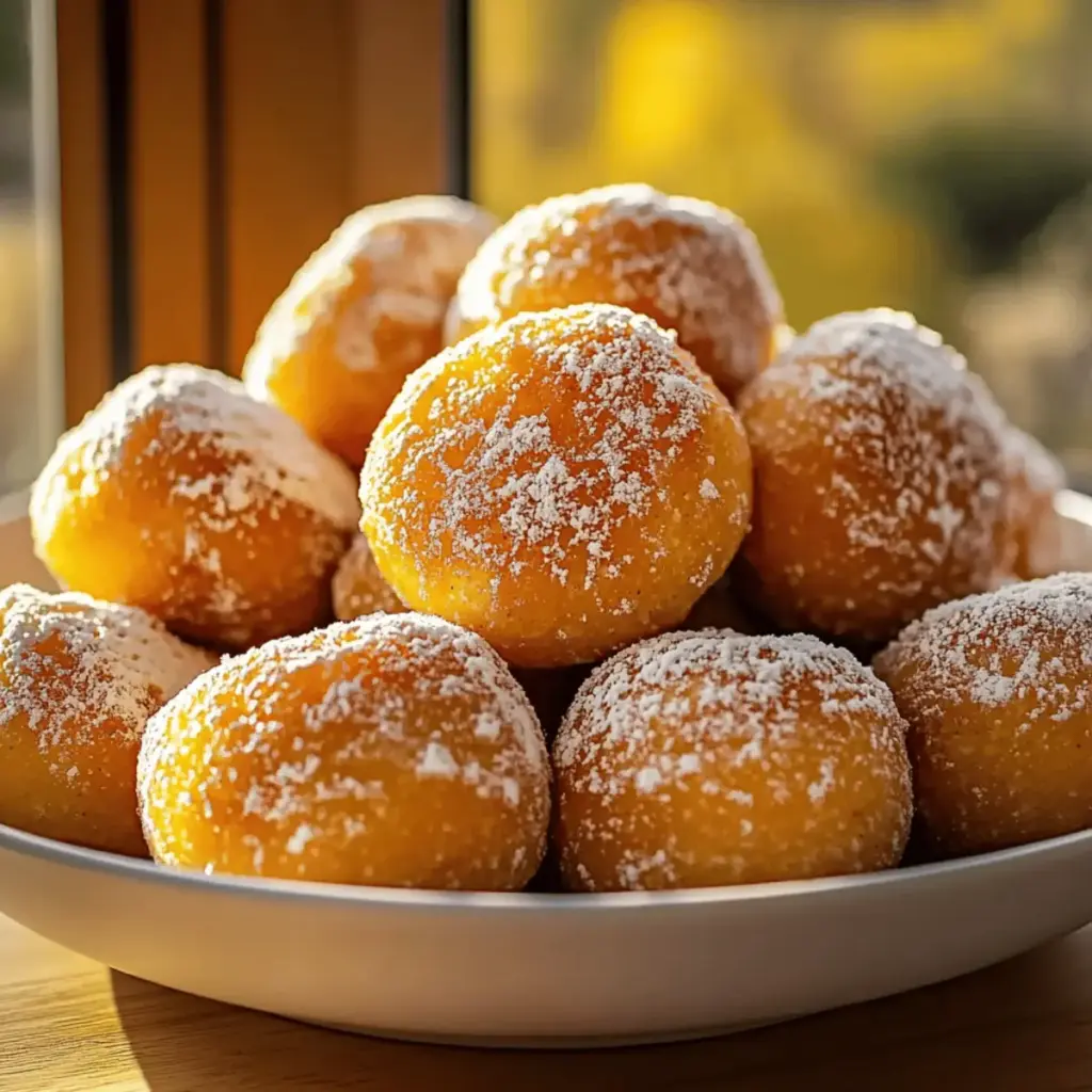 Baked Pumpkin Donut Holes
