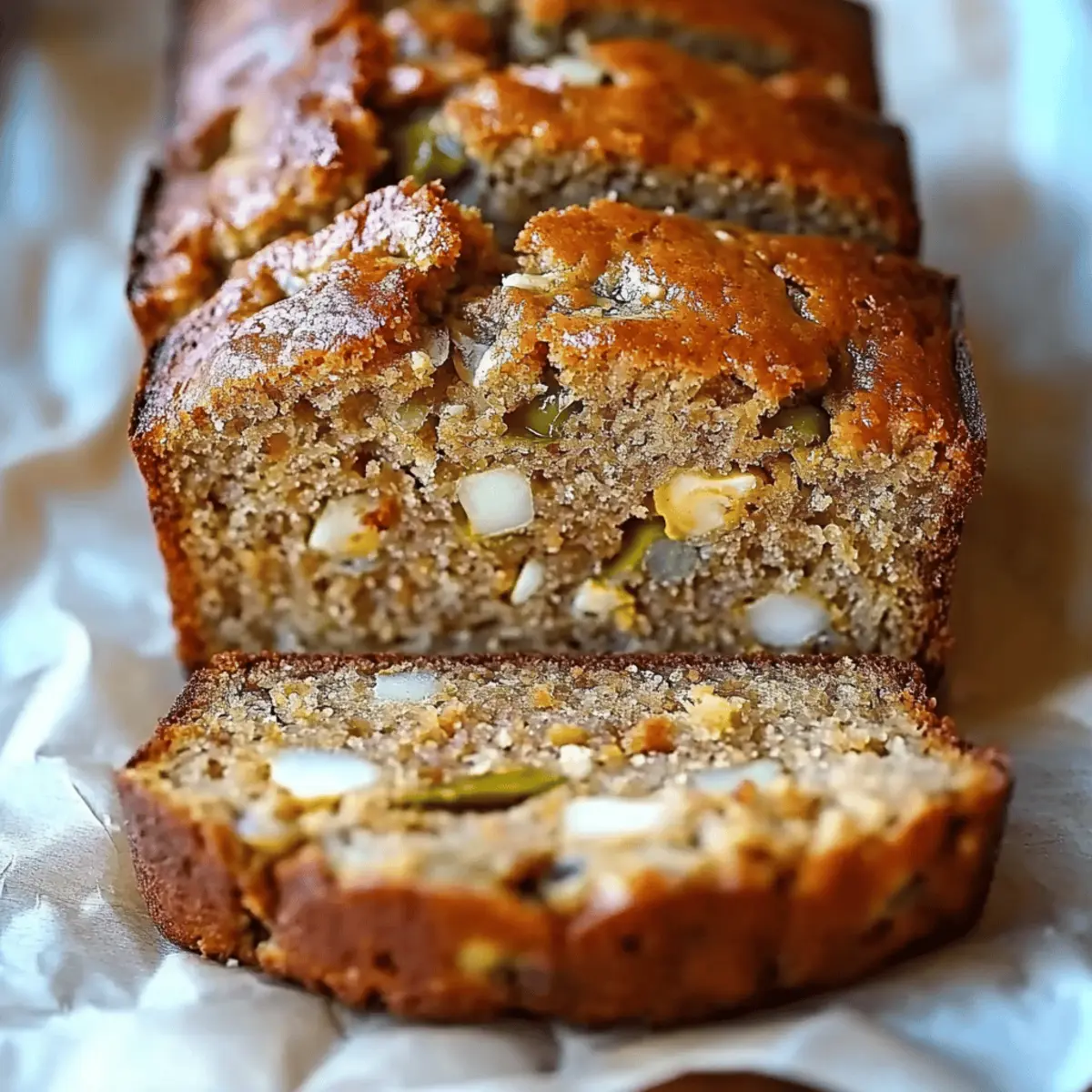 Cozy Spiced Apple Zucchini Bread