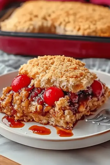 Cherry Crumble