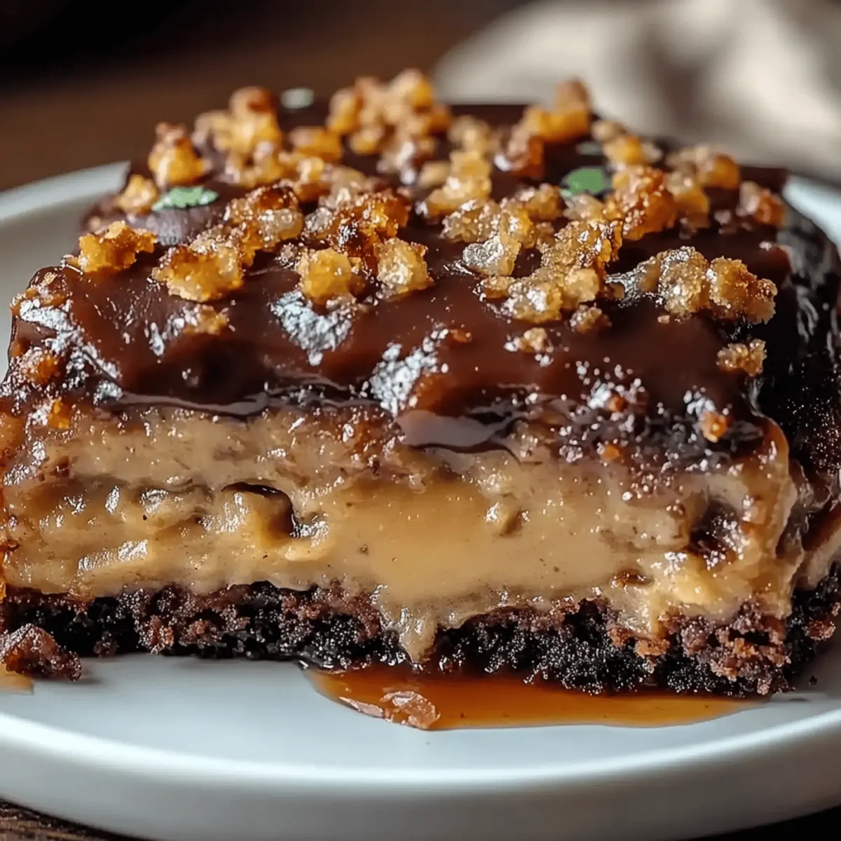 Chocolate Caramel Dump Cake