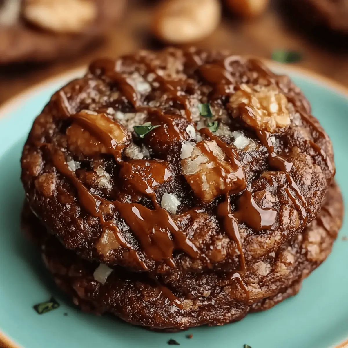 German Chocolate Cookies