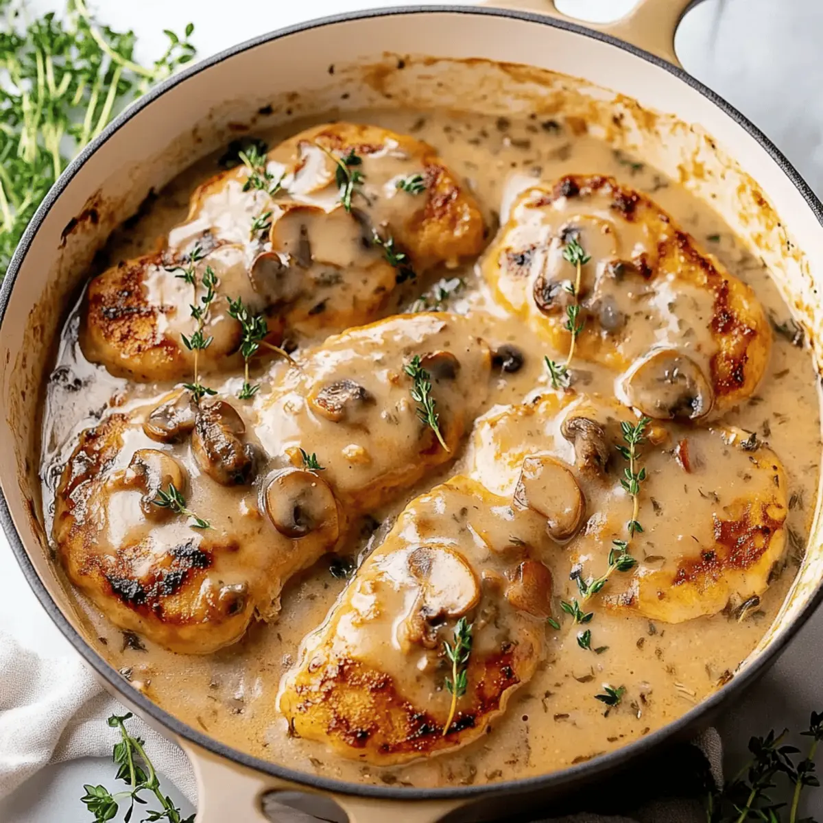 Mushroom Chicken