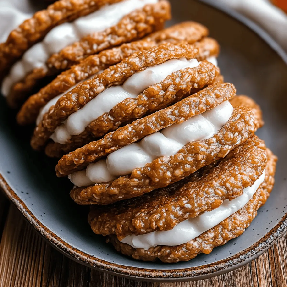 Oatmeal Cream Pies