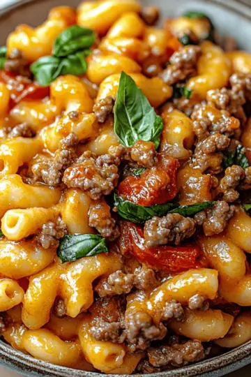 Creamy Beef Pasta