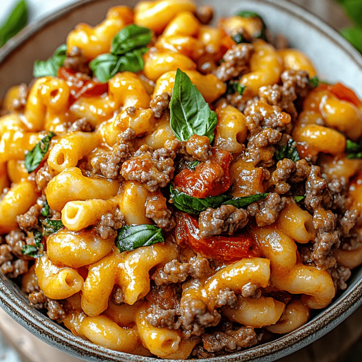 Creamy Beef Pasta