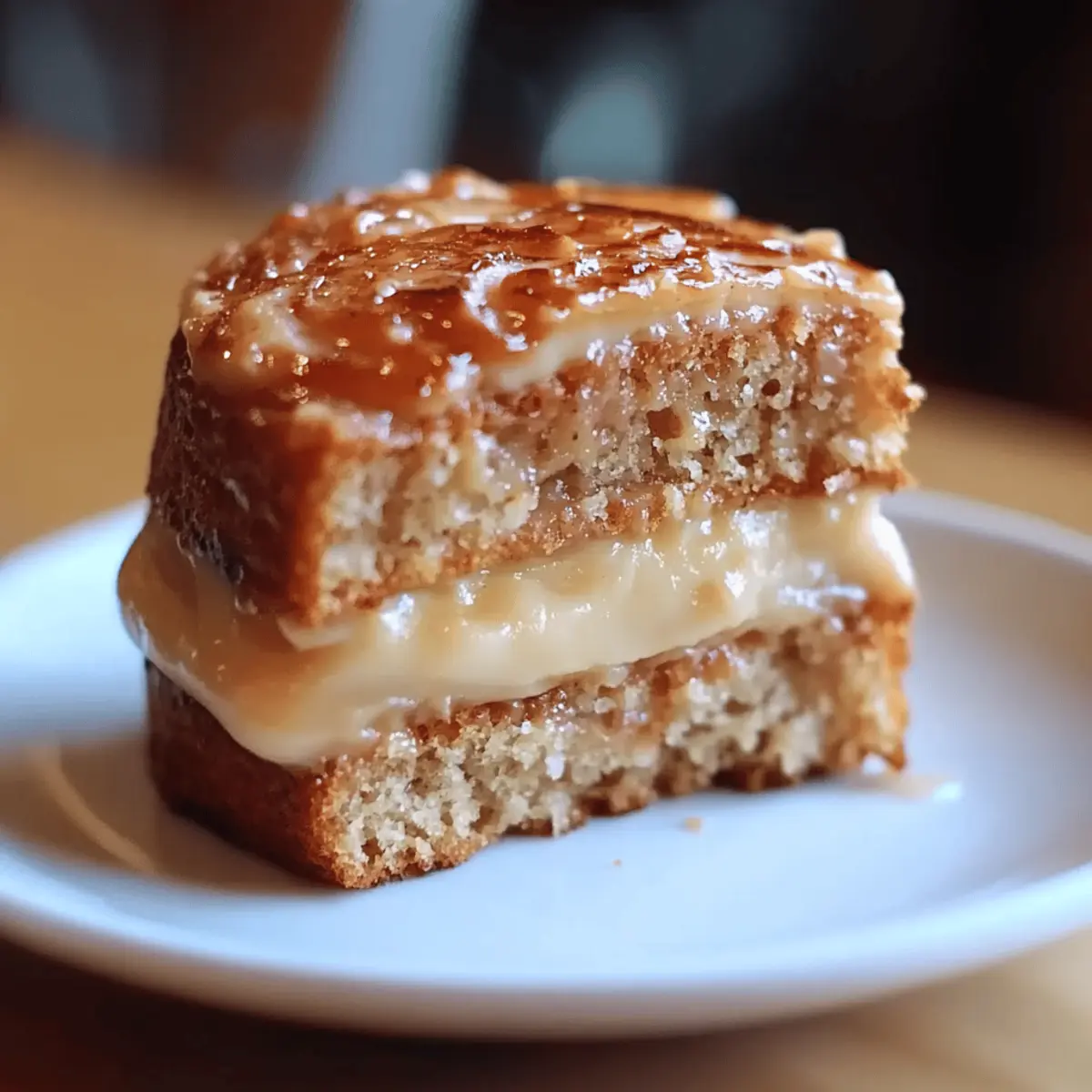 Applesauce Cake with Cinnamon Cream Cheese Frosting