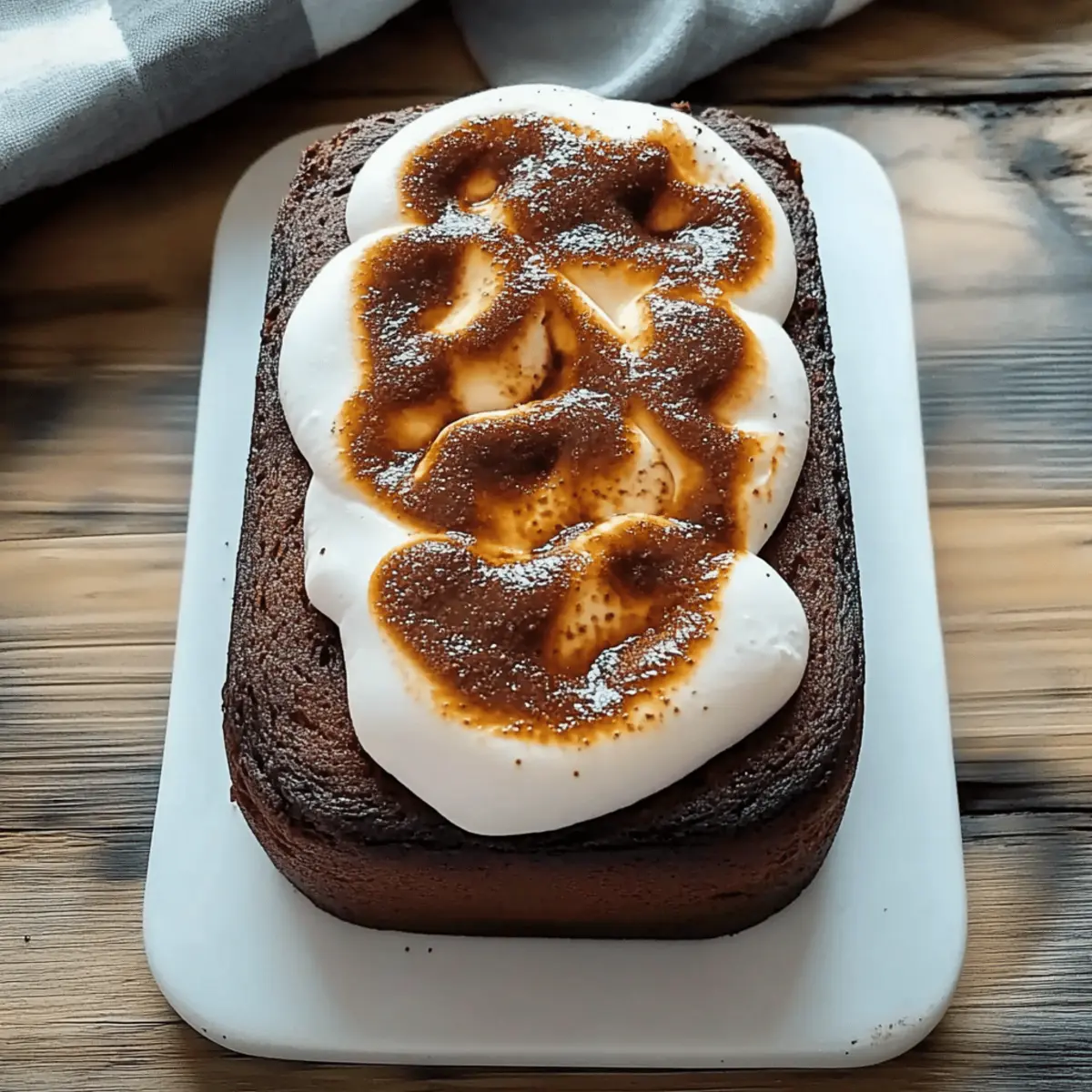 S’mores Loaf Cake