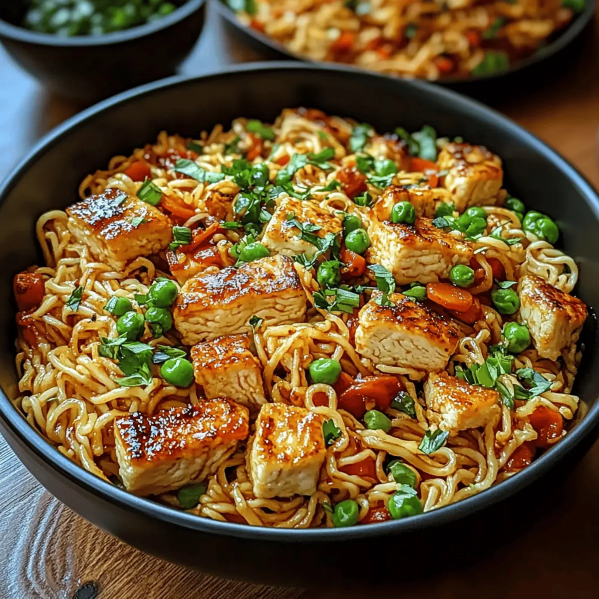 Chicken Ramen Stir Fry