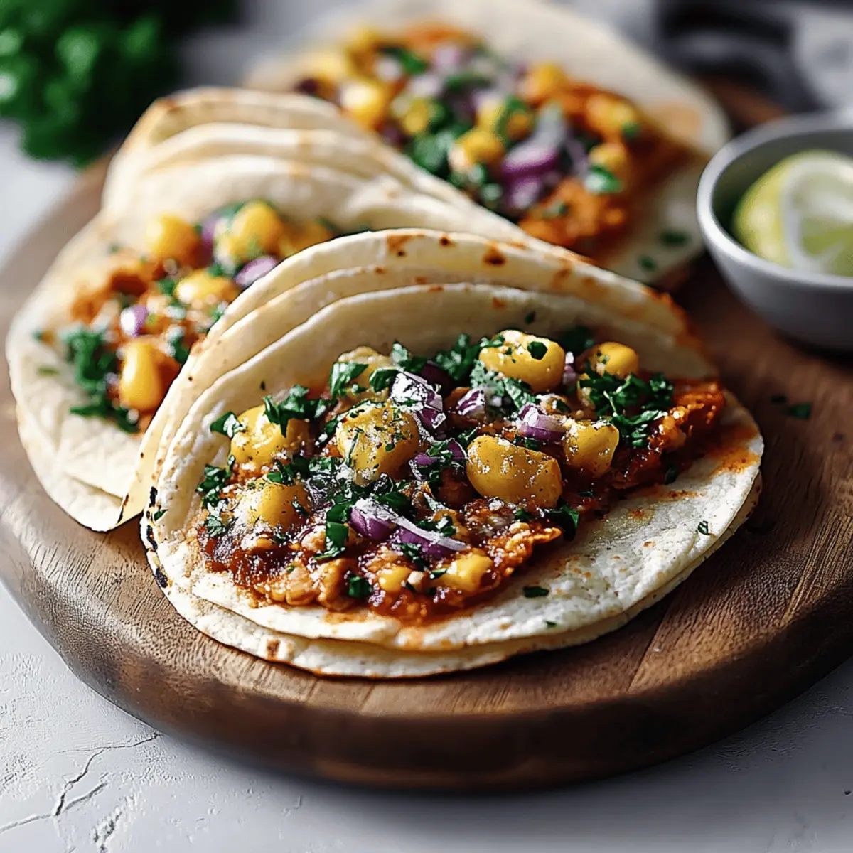 Huli Huli Chicken Tacos